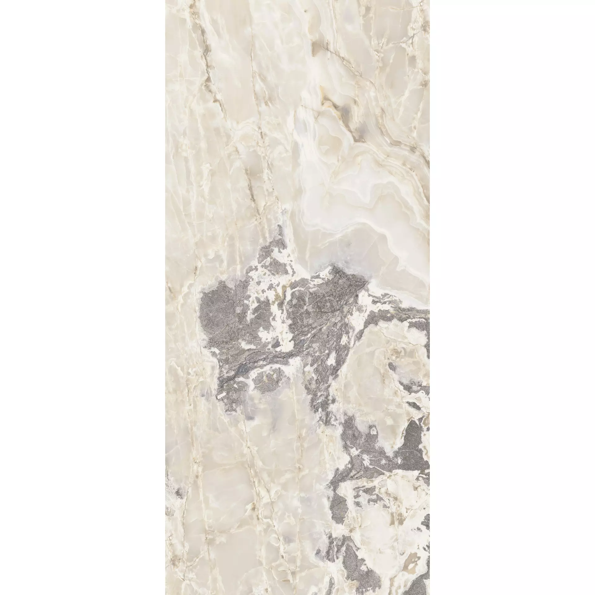 Florim Onyx & More White Blend Satin White Blend 765403 satiniert 80x180cm rektifiziert 9mm