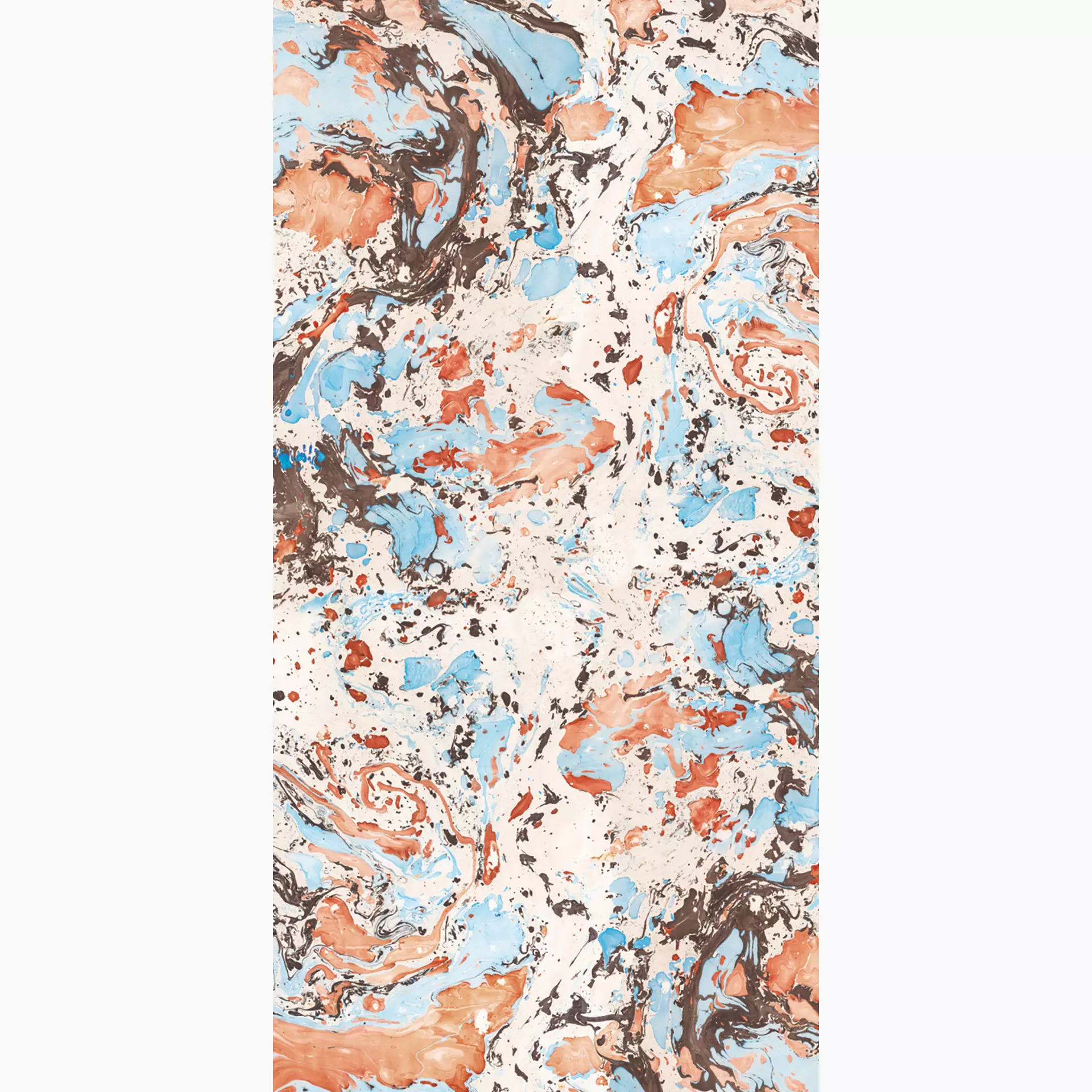 Cedit Araldica Corallo Glossy Corallo 763509 glaenzend 120x240cm Base rektifiziert 6mm