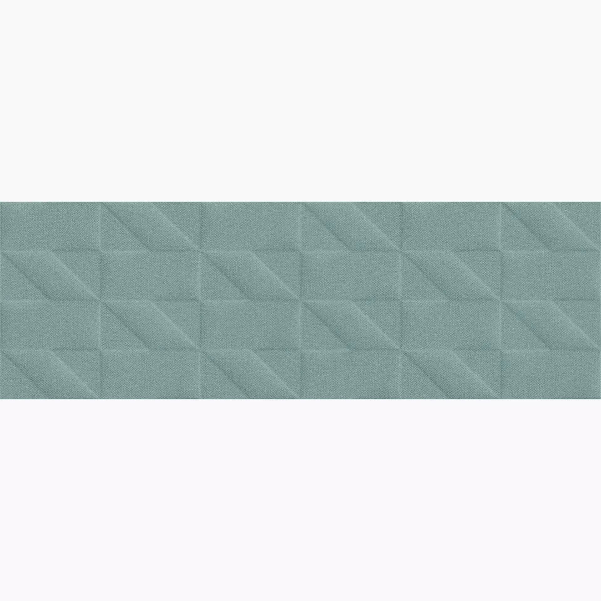 Marazzi Outfit Turquoise Struttura Tetris 3D M129 25x76cm 9mm