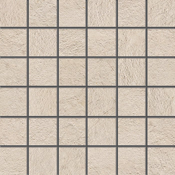 Imola Concrete Project Almond Natural Flat Matt Almond 119459 glatt matt natur 30x30cm Mosaik rektifiziert 10,5mm