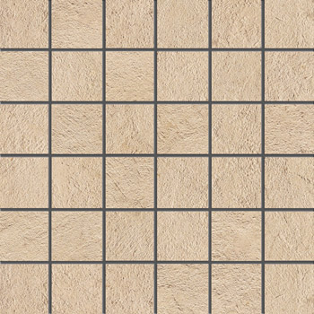 Imola Concrete Project Beige Natural Flat Matt Beige 119460 glatt matt natur 30x30cm Mosaik rektifiziert 10,5mm