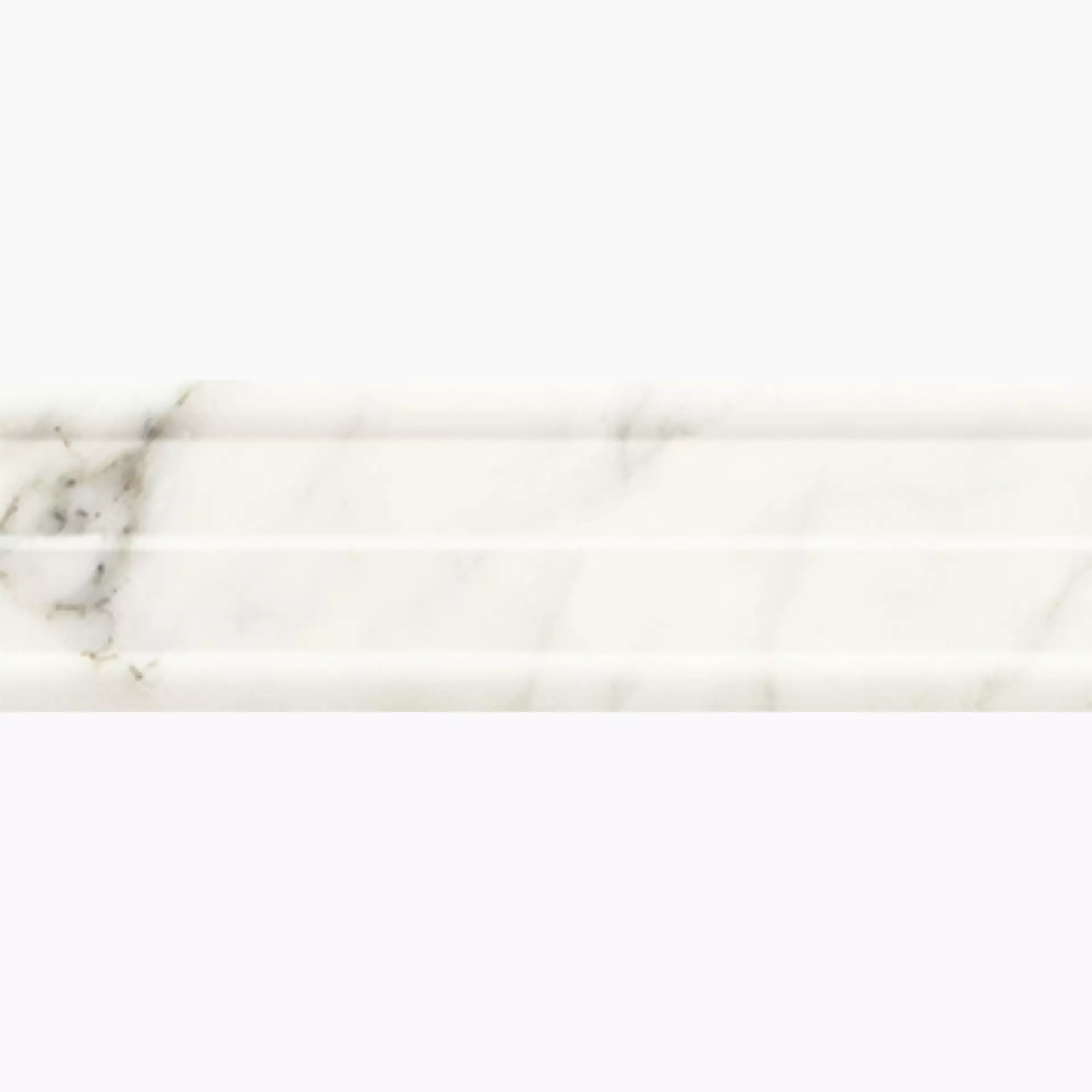 Wandfliese Villeroy & Boch Marmochic Essential White Glossy Essential White 1051-MR00 glaenzend 9x9cm Bordüre 9mm