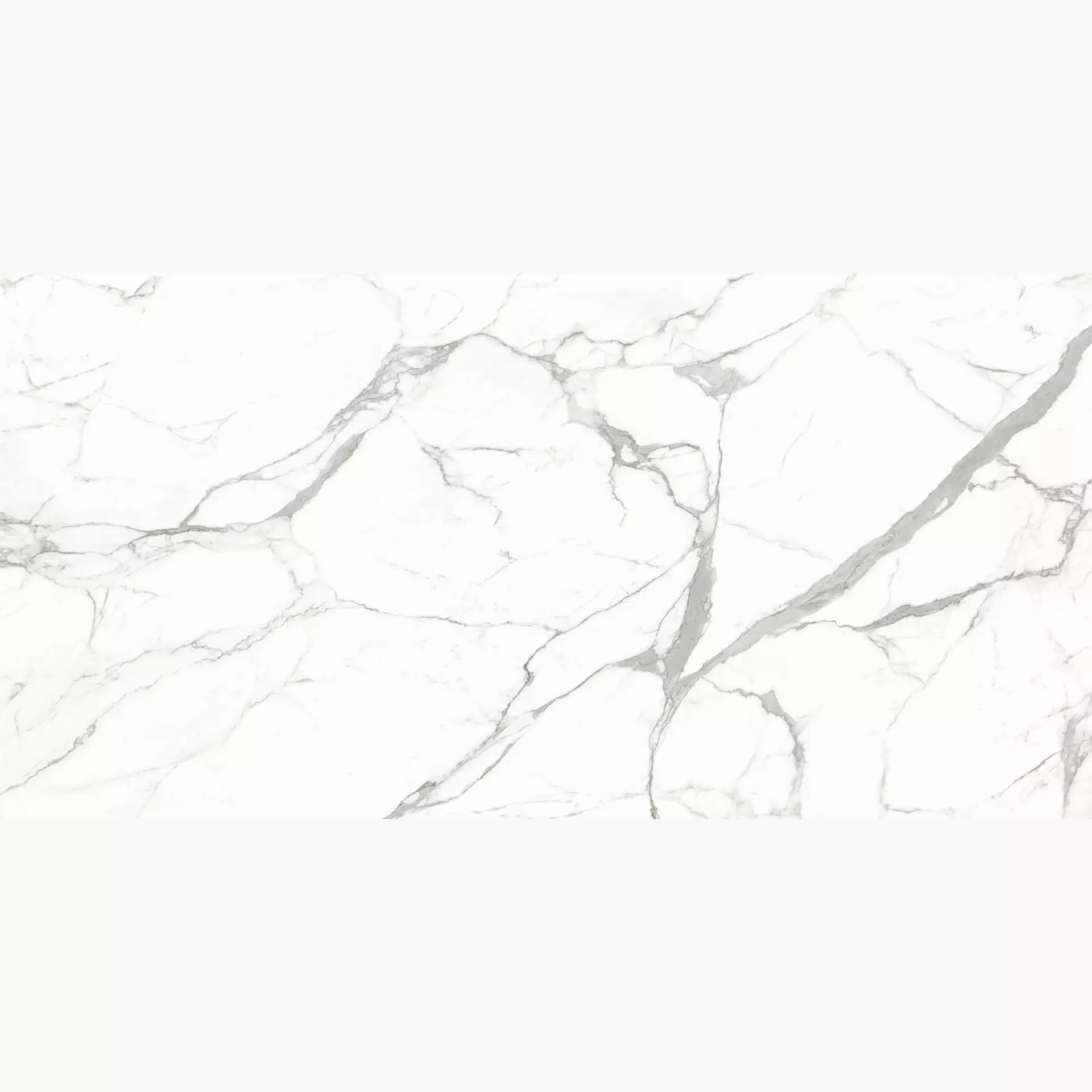 Ariostea Ultra Marmi Bianco Statuario Lucidato Shiny Bianco Statuario UM6L300583B glaenzend poliert 150x300cm Block B rektifiziert 6mm