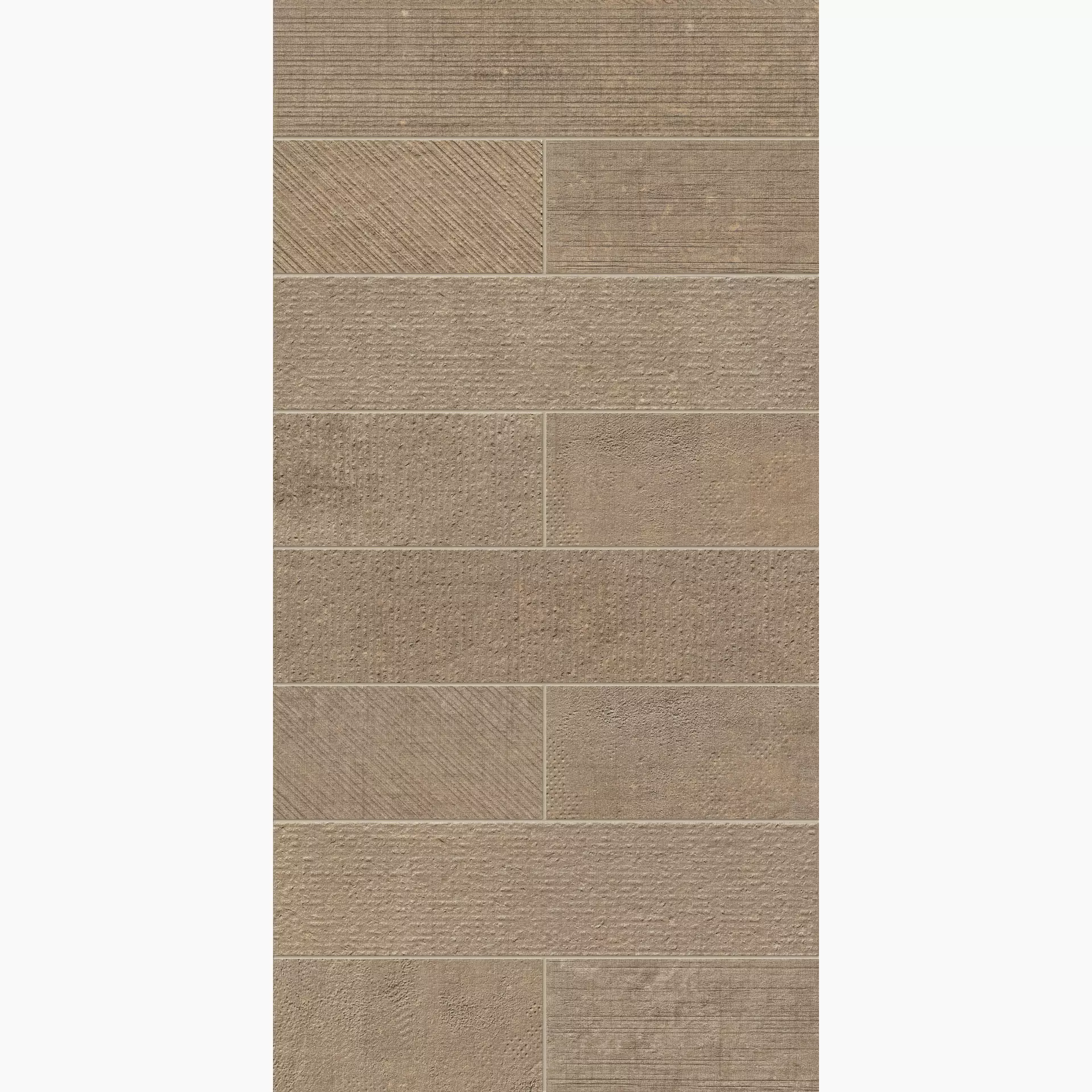 Marcacorona Textile Sand Naturale – Matt Sand D565 matt natur 7,5x30cm 8,5mm