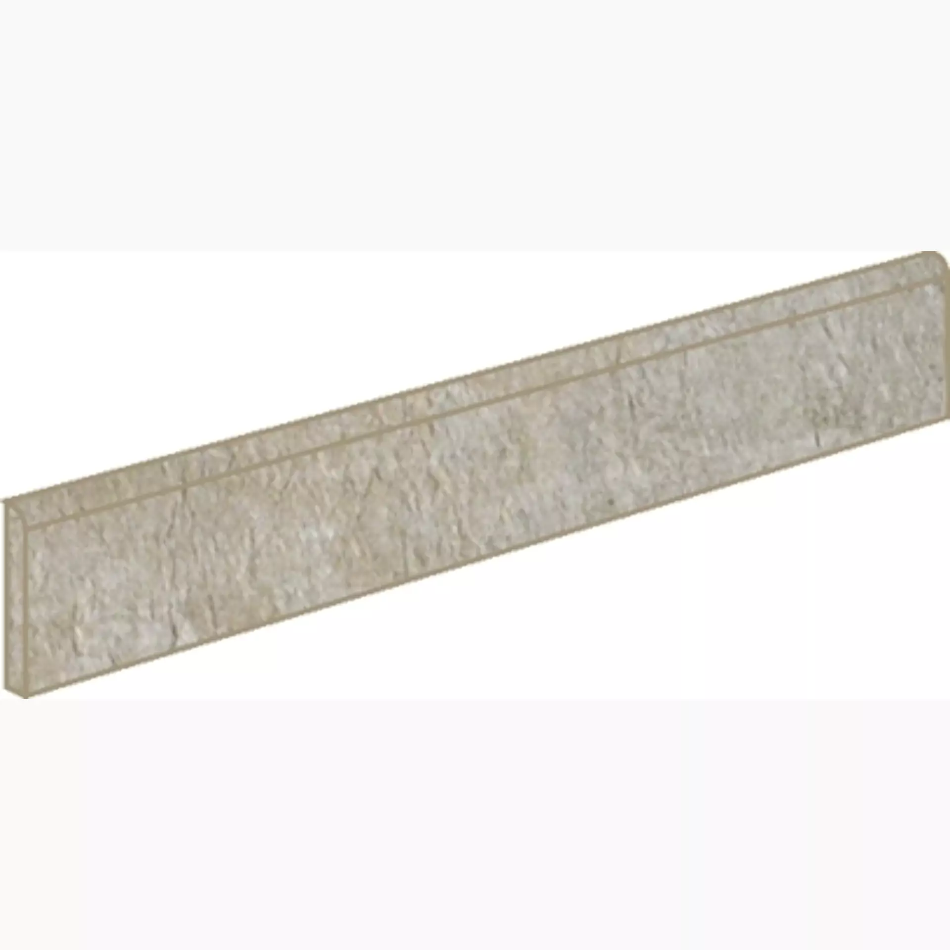 Sichenia Pave' Quarz Esterno Argento Grip Sockelleiste 00B6627 7x60cm 10mm