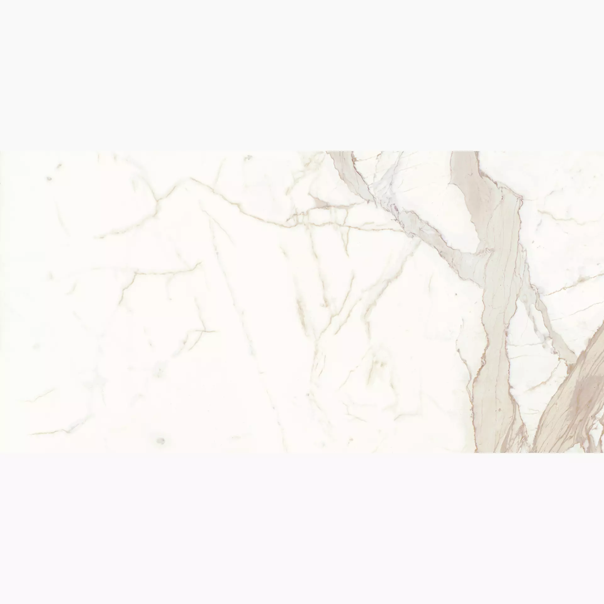 Ariostea Ultra Marmi Bianco Calacatta Lucidato Shiny UM6L157536 75x150cm rectified 6mm
