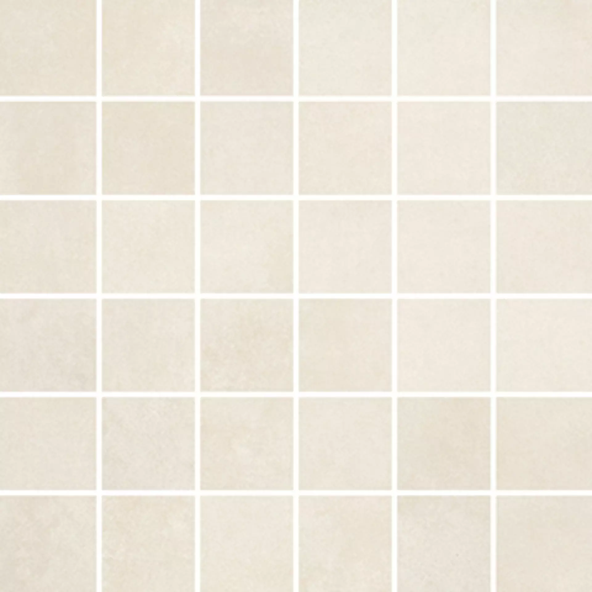 Villeroy & Boch Section Creme - White Matt Mosaic (5x5) 2031-SZ00 5x5cm rectified 10mm