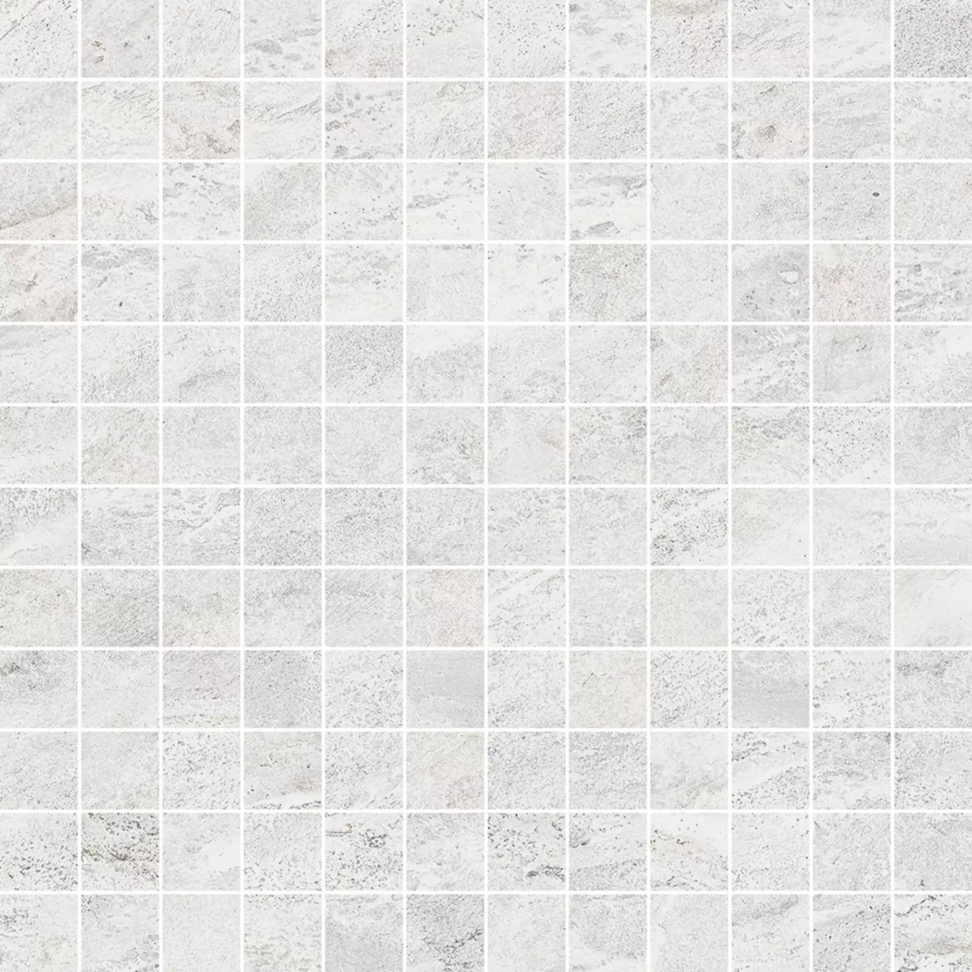 Monocibec Dolomite White Naturale White 0095620 natur 30x30cm Mosaik su rete 9mm