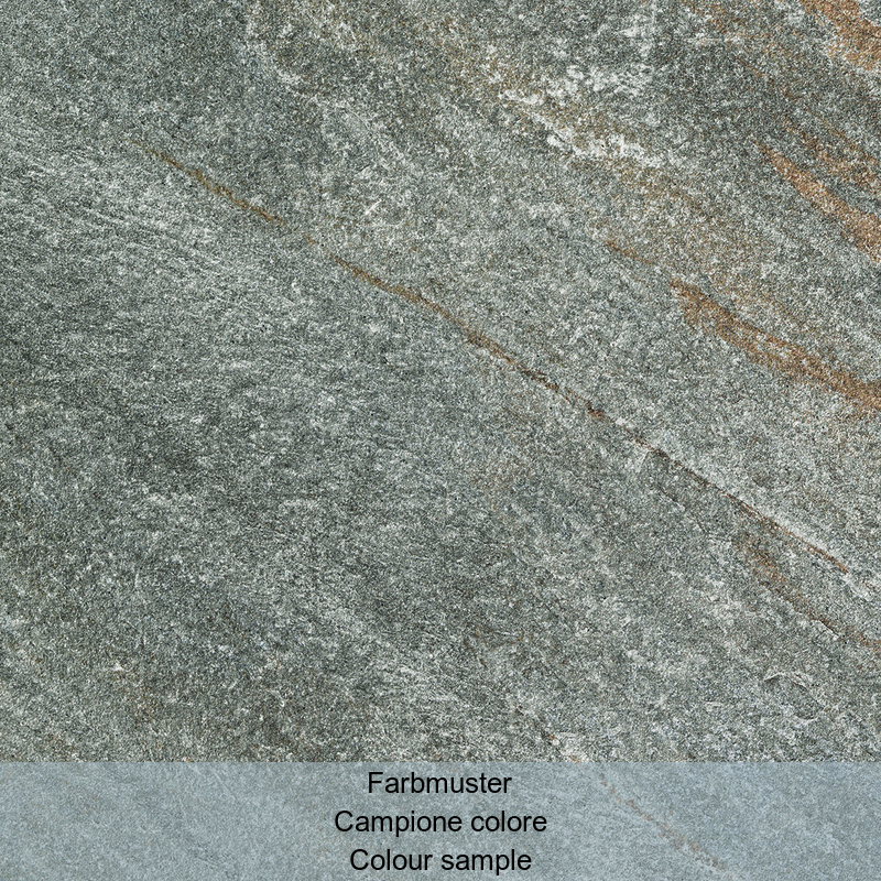 Alfalux Stone Quartz Grigio Naturale Grigio 7278421 natur 20x20cm 8,3mm