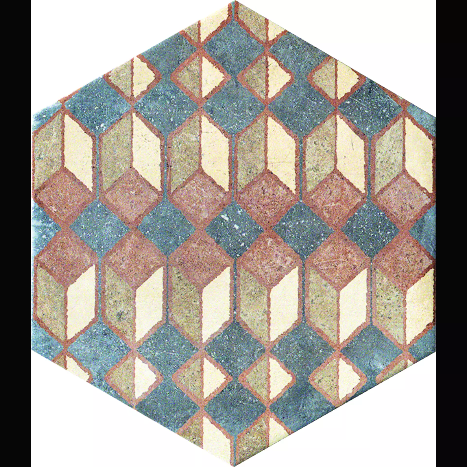CIR New Orleans Royal Street Naturale Hexagon French Quarter 1049601 24x27,7cm 10mm