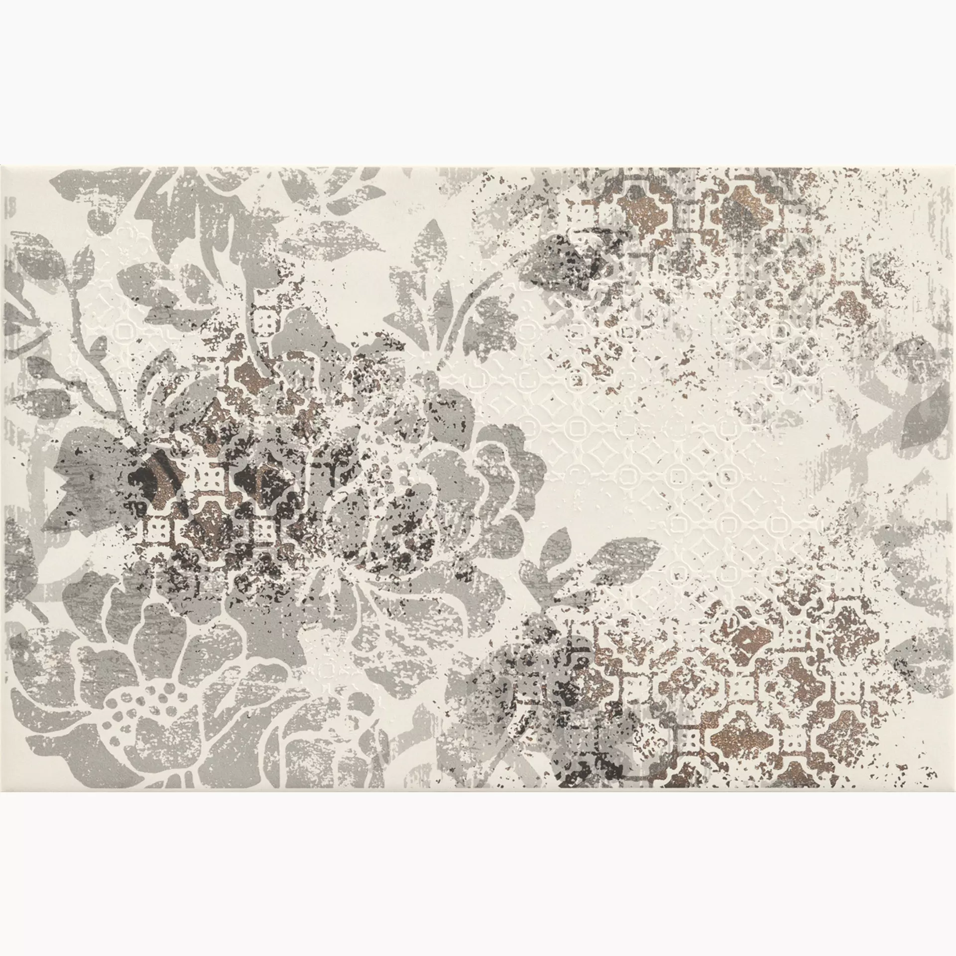 Ragno Feel Grigio – Cenere – Bianco Naturale – Matt Dekor Wallpaper R11U 25x38cm 8,5mm
