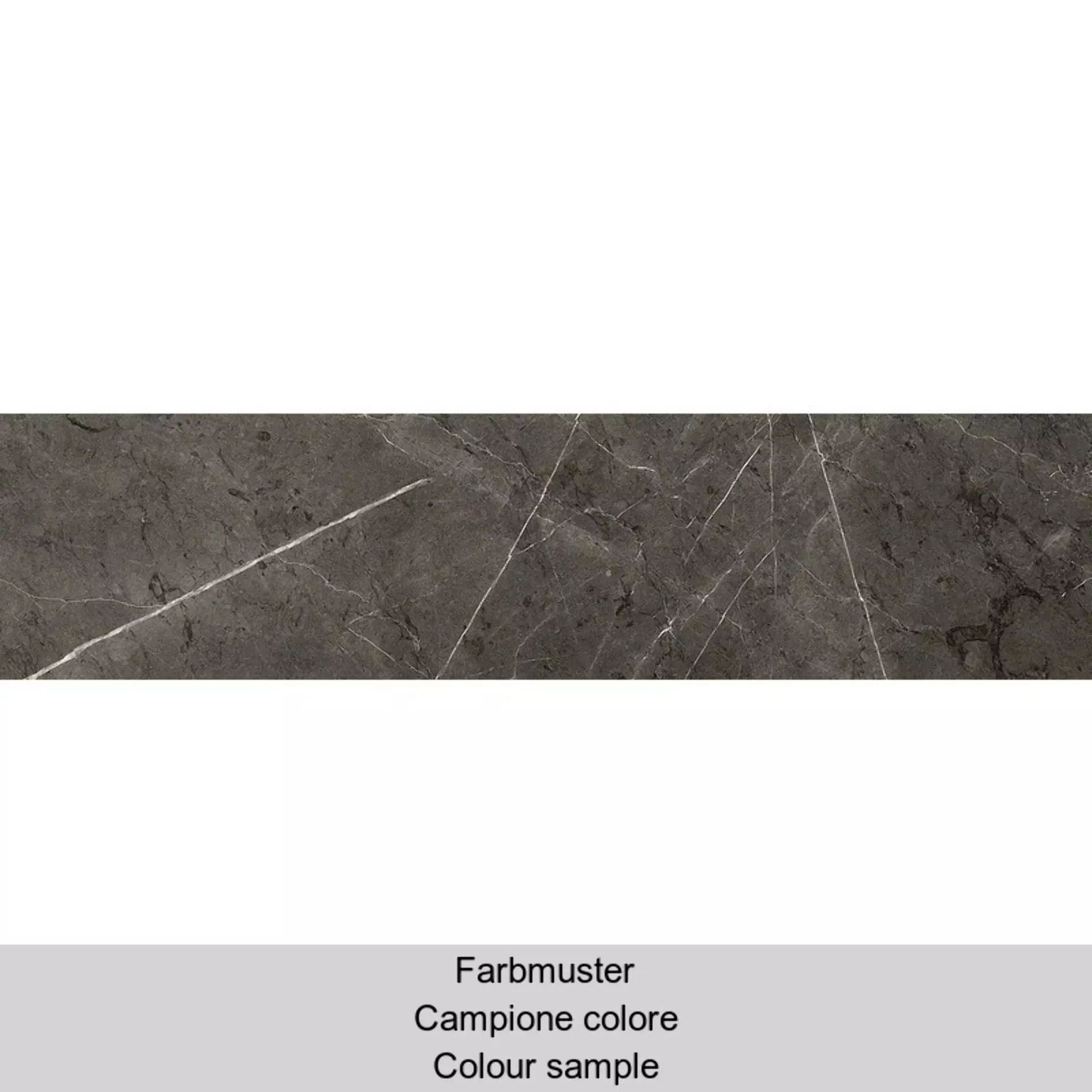 Fioranese Marmorea2 Amani Grey Effect Levigato Amani Grey Effect MM738LR geschliffen 7,3x30cm rektifiziert 10mm