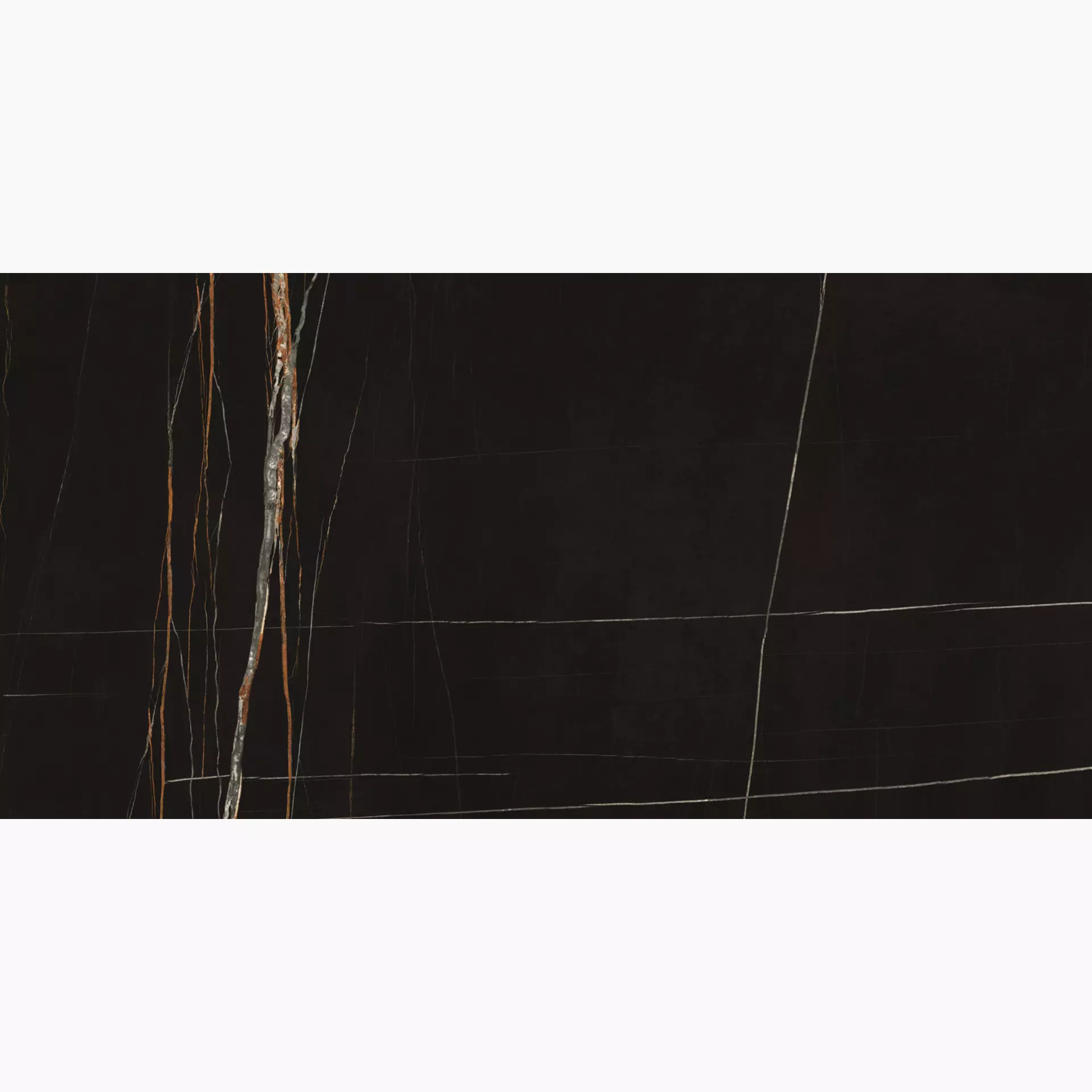 Ariostea Ultra Marmi Sahara Noir Levigato Silk Sahara Noir UM6SK157585 geschliffen silk 75x150cm 6mm