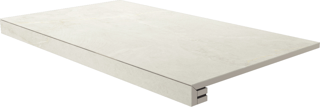 Del Conca Gardena Bianco Hgr10 Naturale Step plate Lineare G3GR10RG 33x60cm rectified 8,5mm