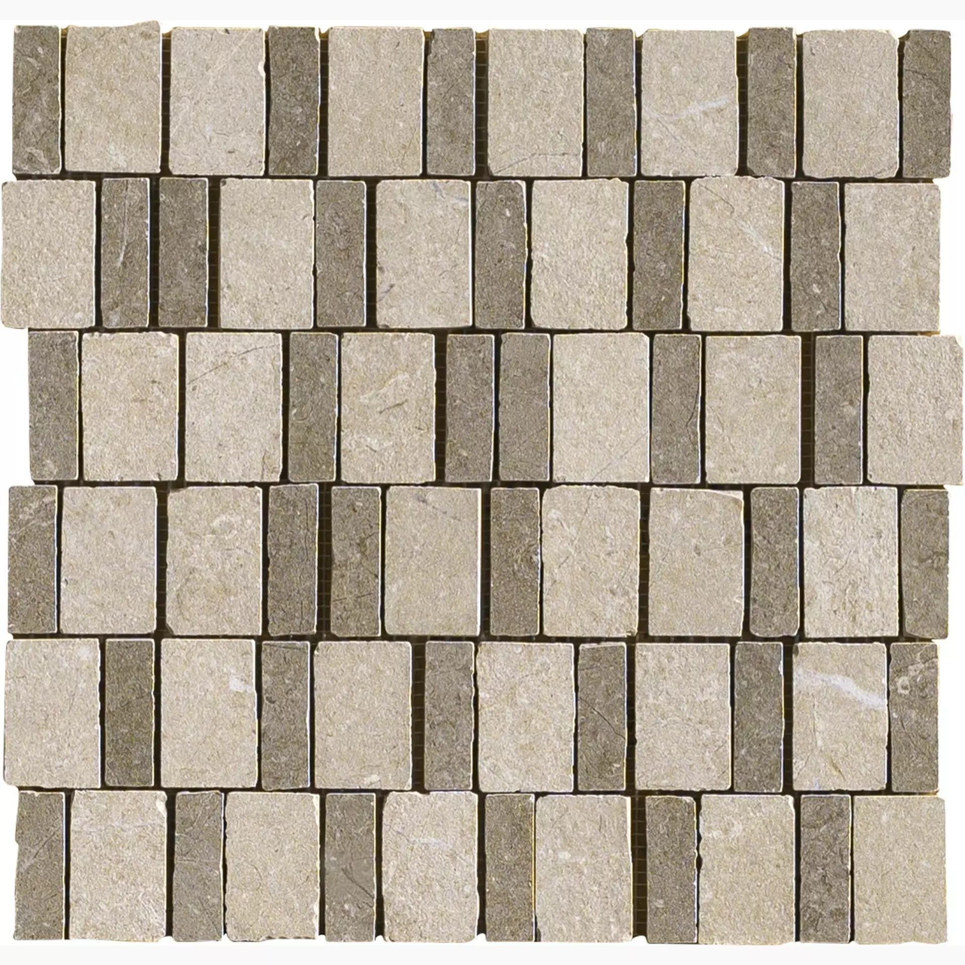 Marazzi Mystone Limestone Sand – Taupe Naturale – Matt Mosaic Mix M8LP 30x30,5cm 10mm