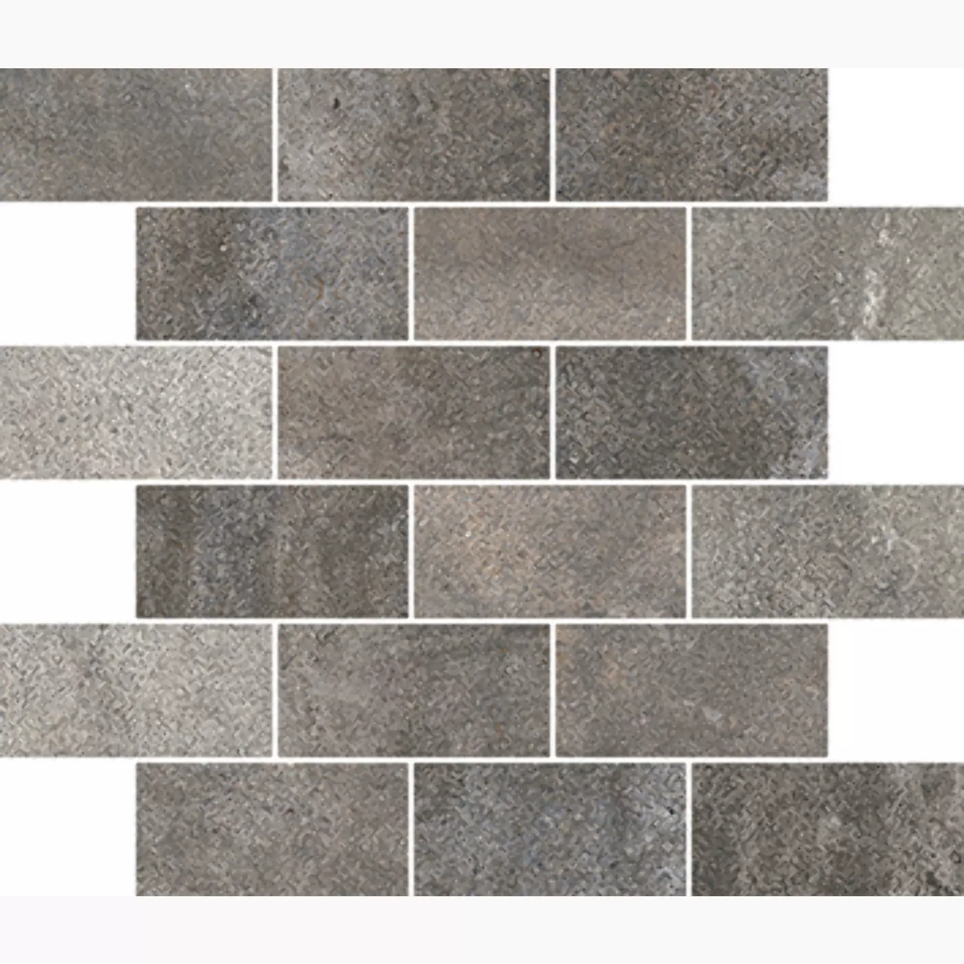 Villeroy & Boch Cadiz Grey Multicolor Matt Mosaic (5x10) 2037-BU7M 5x10cm rectified 10mm