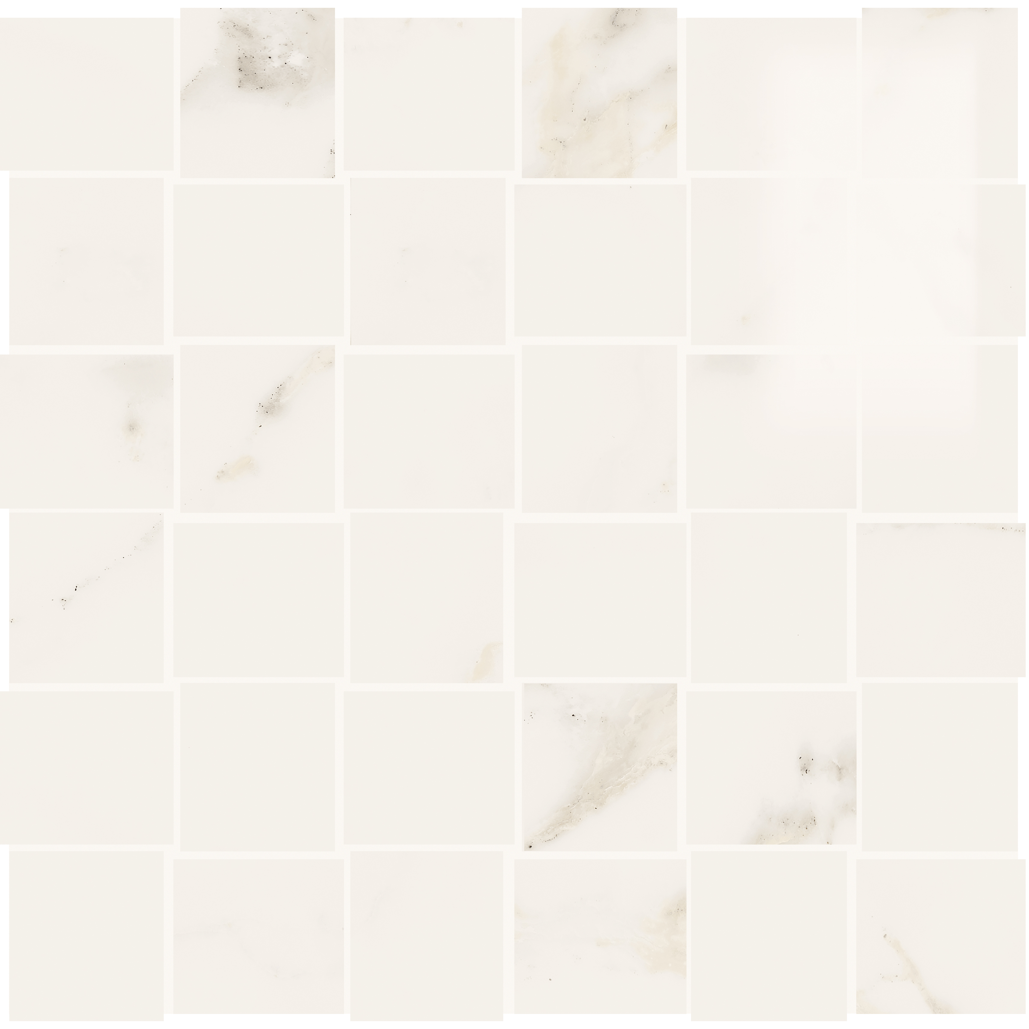 Panaria Trilogy Calacatta White Antibacterial - Lux Mosaic 36 Pezzi PGZTYL0 30x30cm rectified 9,5mm