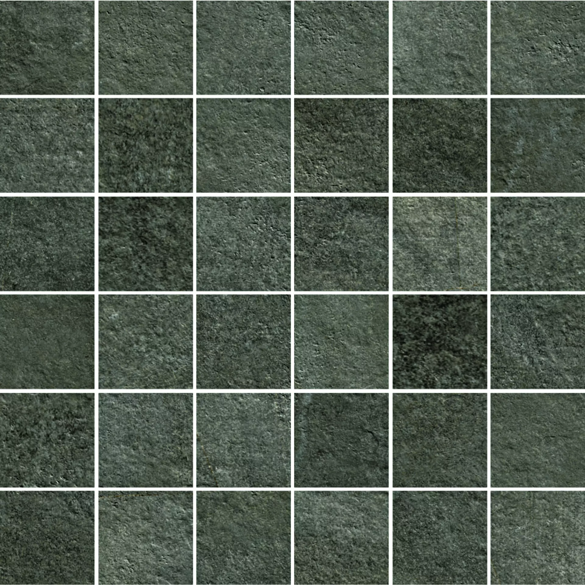 Ragno Stoneway Ardesia Antracite Naturale – Matt Mosaik R5VW 30x30cm 9,5mm