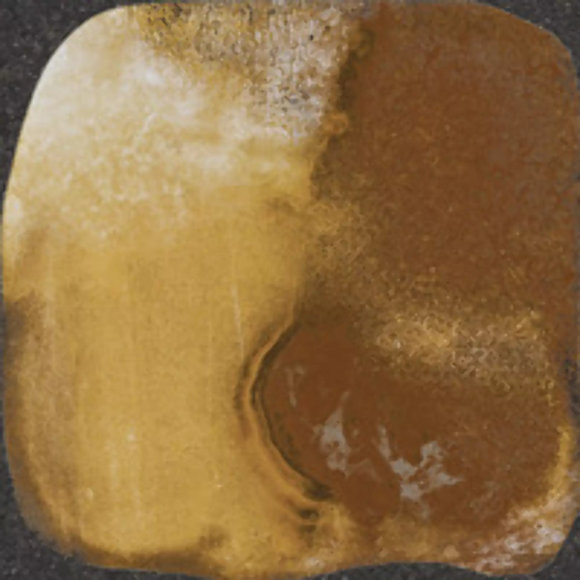 Iris Elementi Giallo Glossy Lava 563246 20x20cm 7,5mm