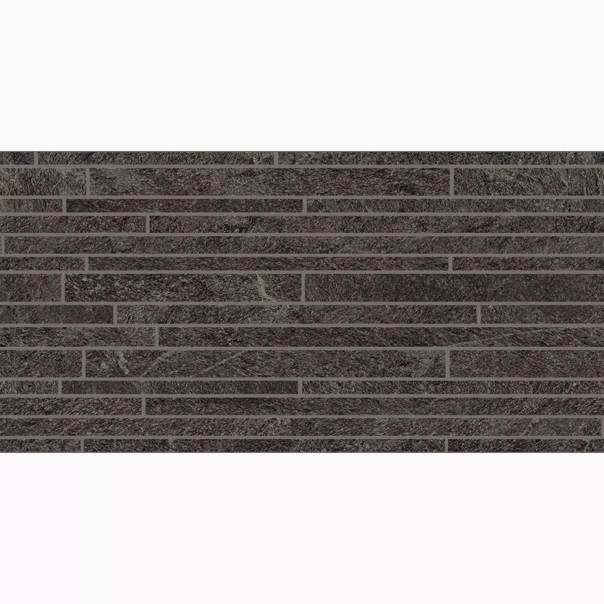 Bodenfliese,Wandfliese Marazzi Mystone Quarzite Black Naturale – Matt Black M0Q9 matt natur 30x60cm Mosaik 10mm