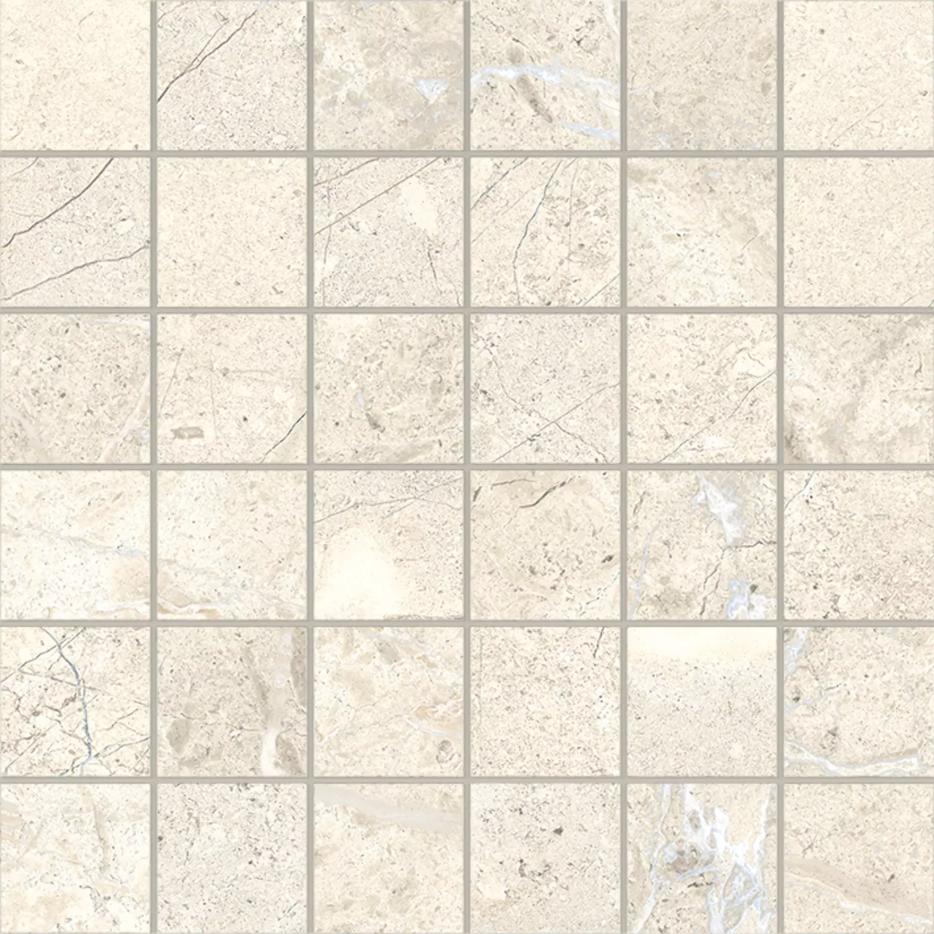 Lea Anthology 01 White Naturale – Antibacterial Mosaic 36 LGCAL01 30x30cm rectified 9,5mm