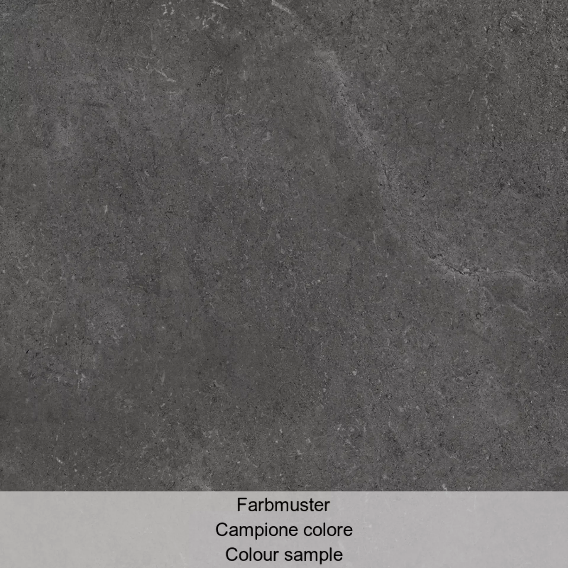 Bodenfliese,Wandfliese Marazzi Stream Anthracite Naturale – Matt Anthracite M0VQ matt natur 45x45cm 9mm