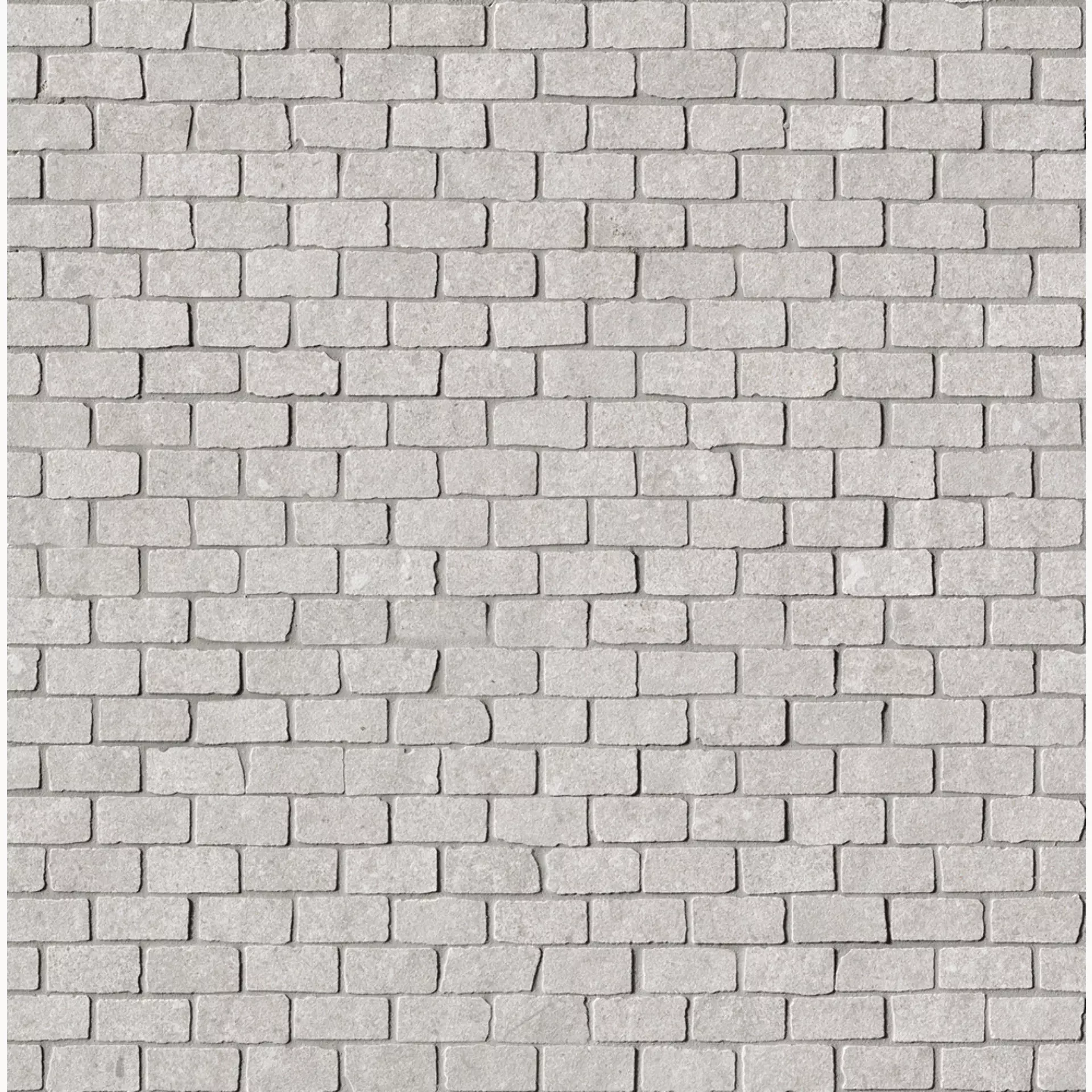 FAP Nux Grey Anticato Grey fOR0 antiquiert 30,5x30,5cm Mosaik Brick
