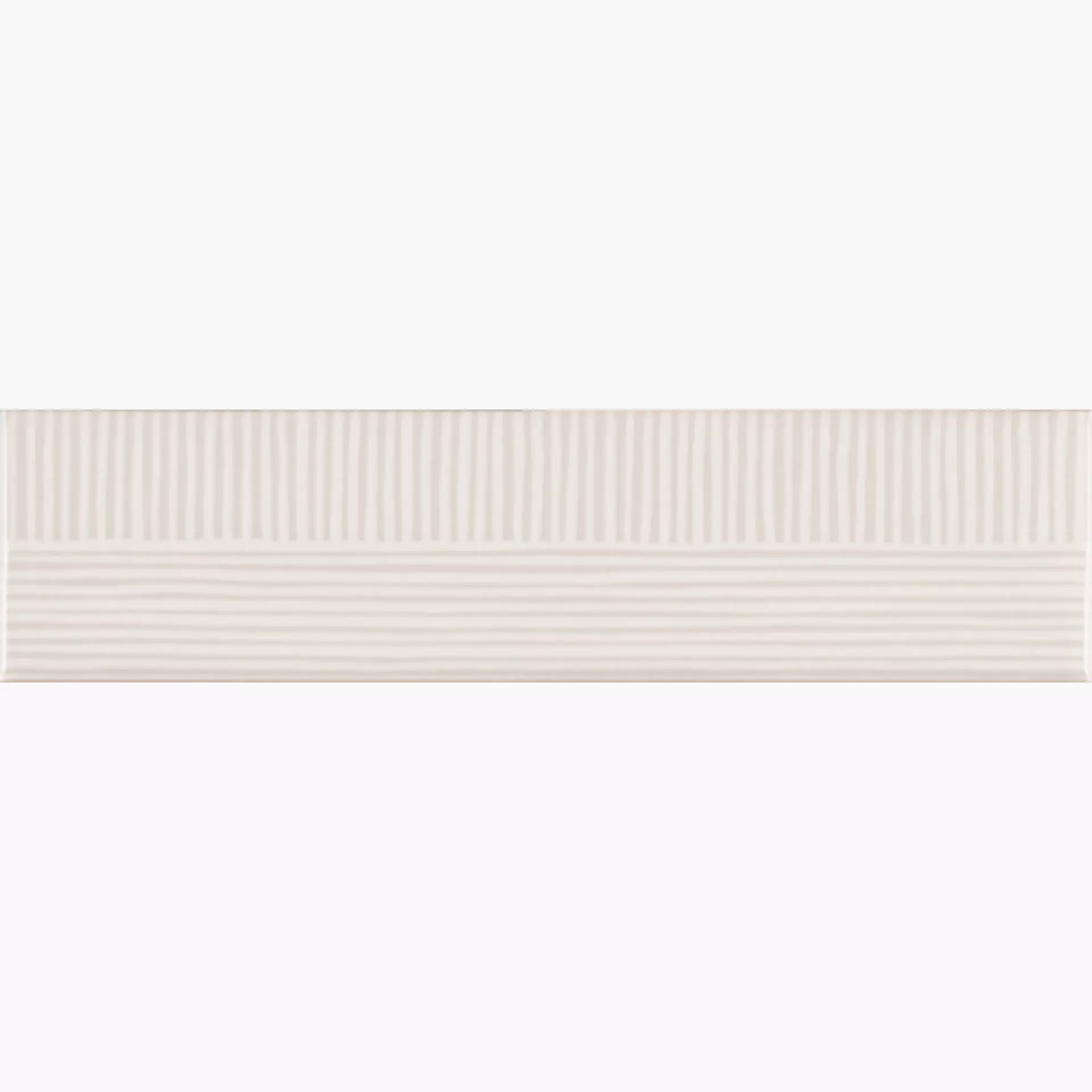 Sant Agostino Decorline White Natural White CSASBWT730 natur 7,3x30cm Stripebrick 9,4mm