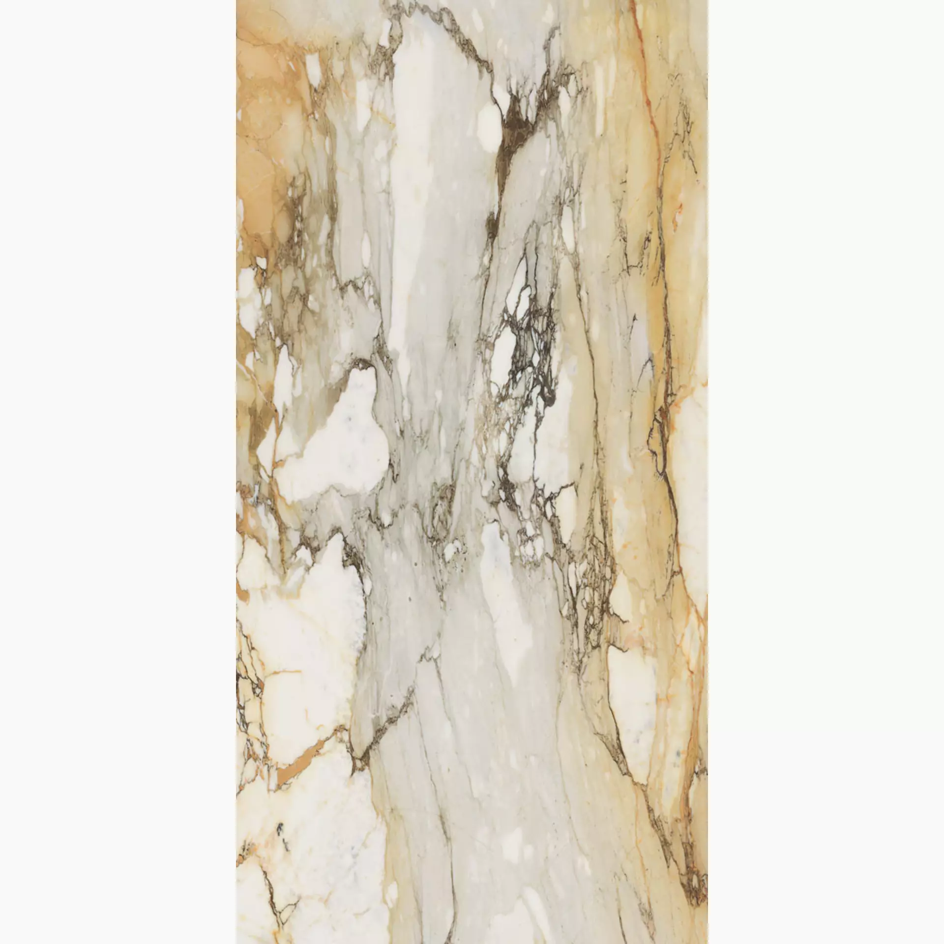 La Faenza Bianco White Honed Flat Glossy 166256 90x180cm rectified 10mm - CAL MV 9018 LP