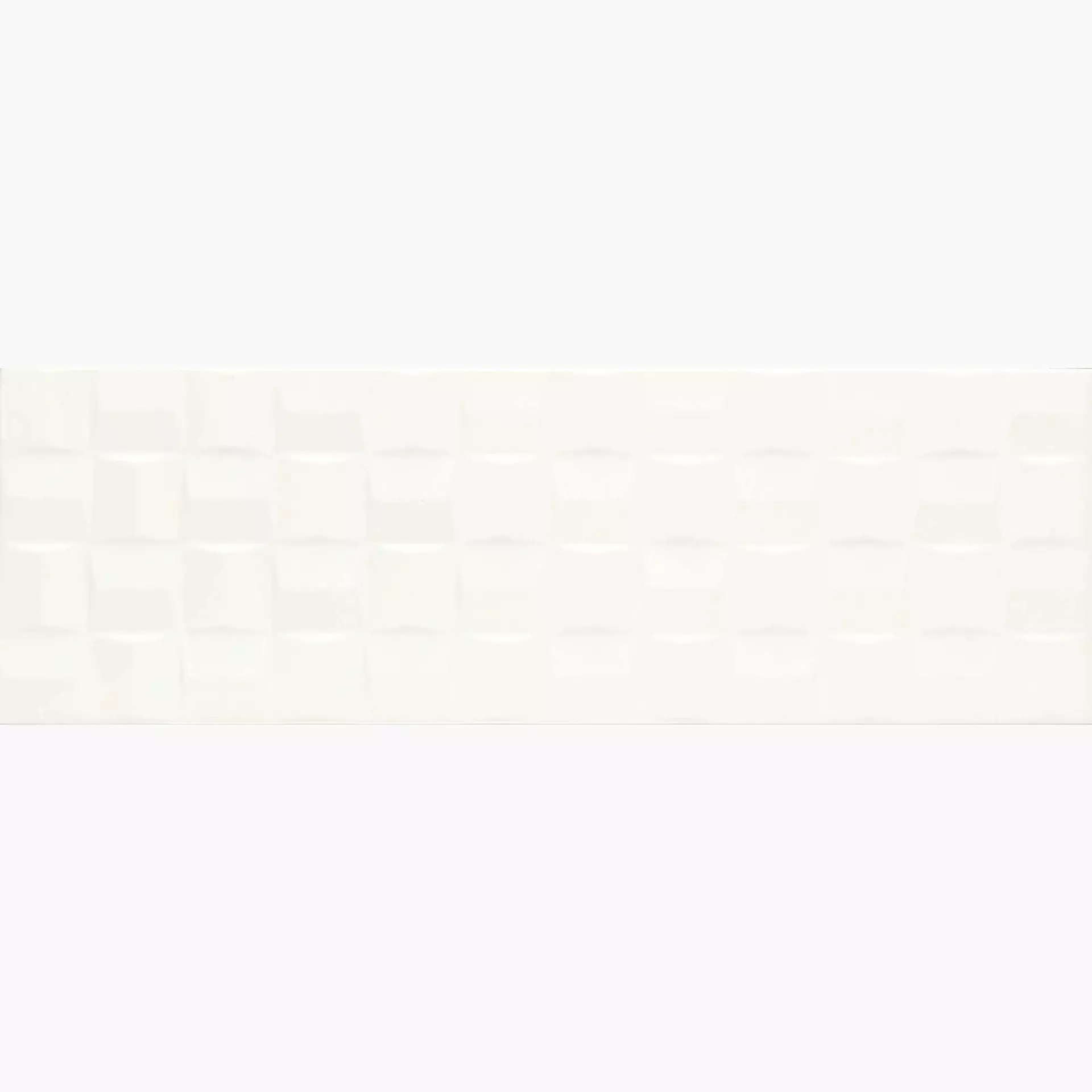 Marazzi Absolute White Bianco Satinato Struttura Cube 3D M021 25x76cm 9mm