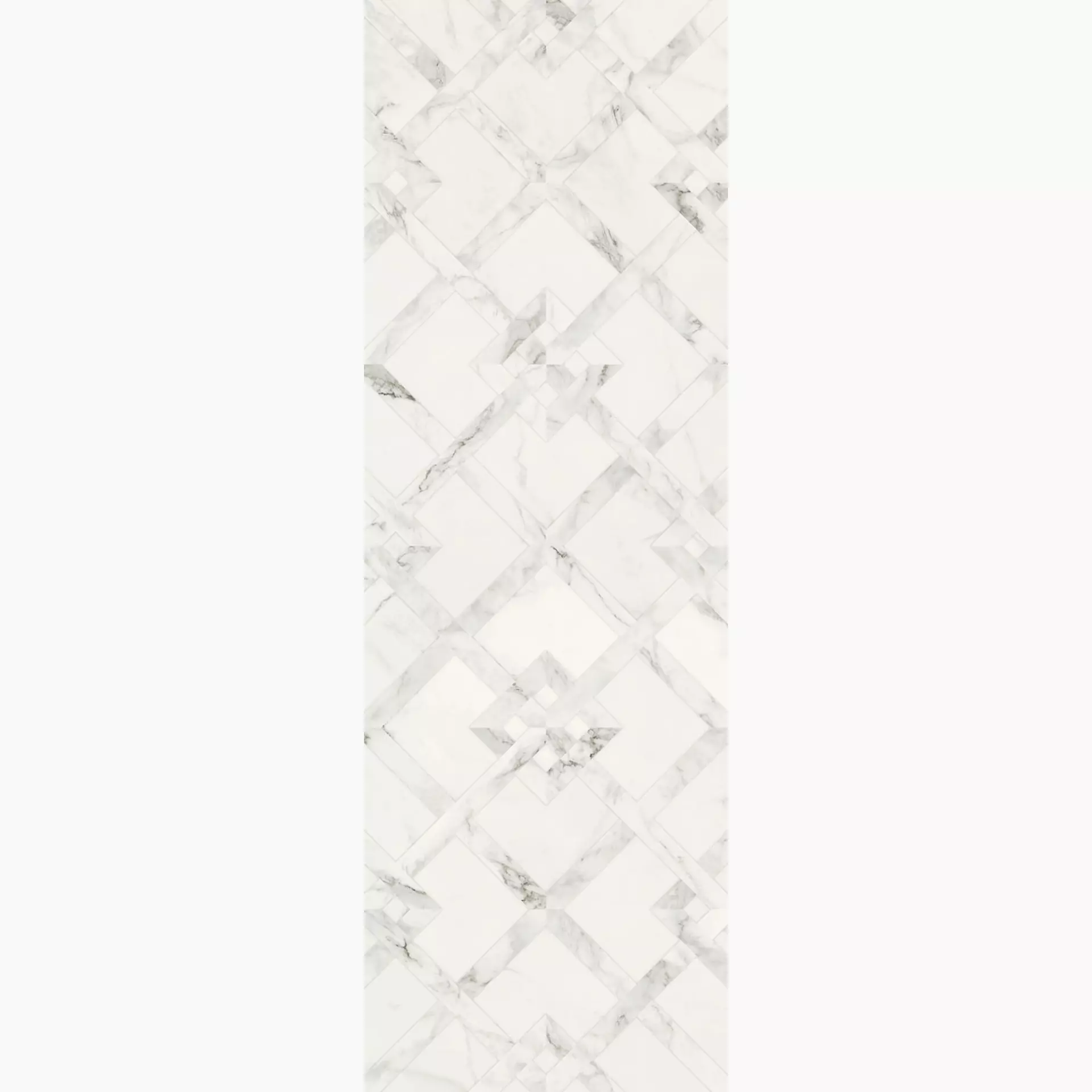 Villeroy & Boch Marble Arch Magic White Glossy Decor 1440-MA01 40x120cm rectified 11mm