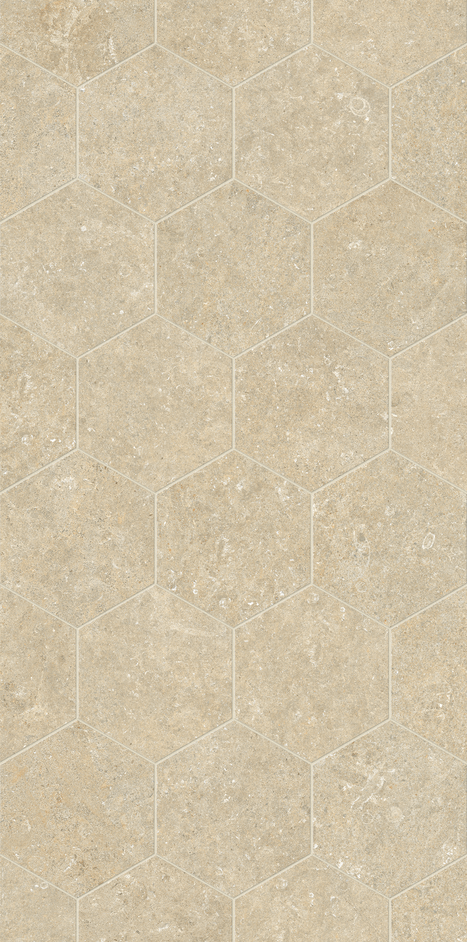 Marca Corona Arkistyle Sand Naturale – Matt Esagona J160 naturale – matt 21,6x25cm 9mm