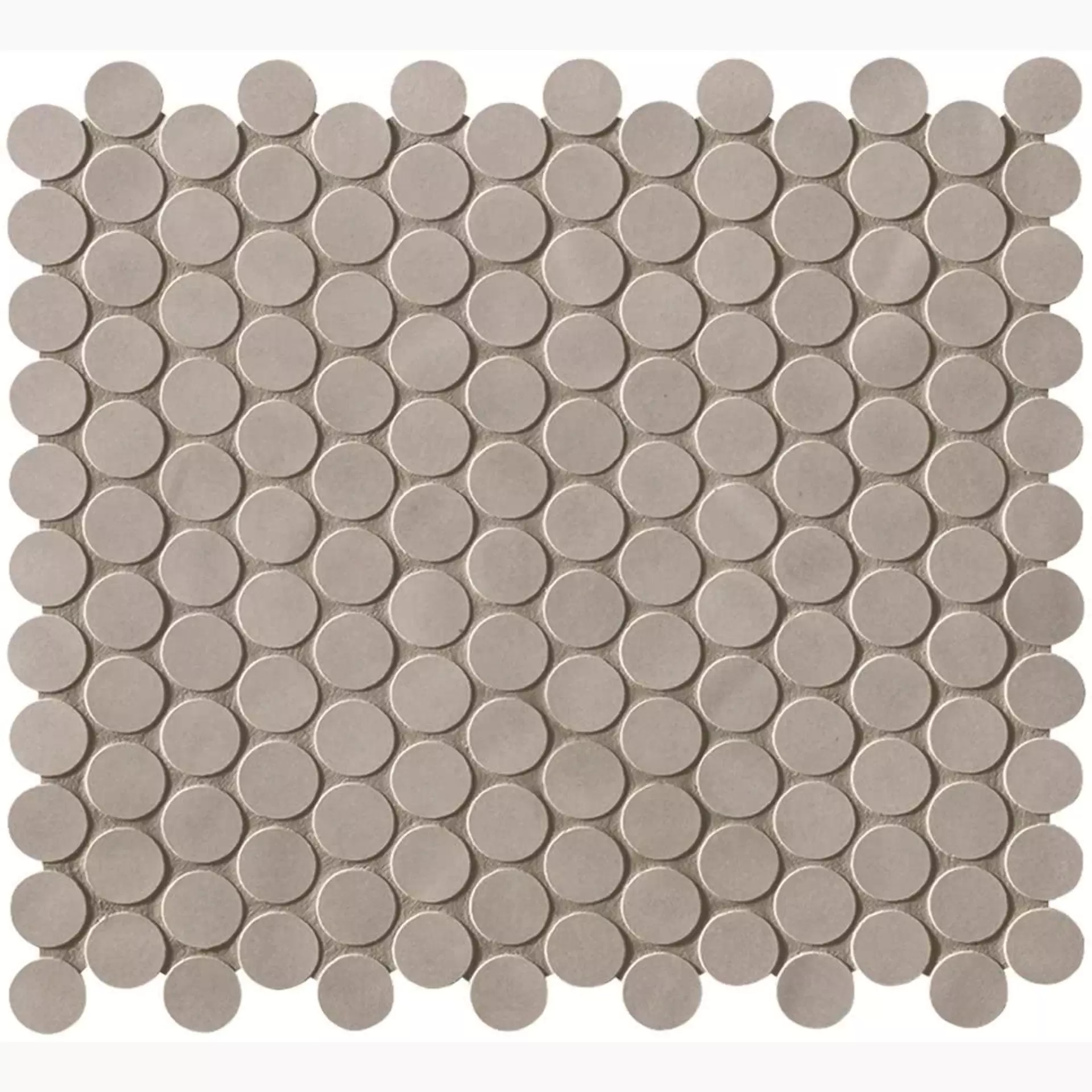 FAP Boston Cemento Matt Mosaic Round fK5V 29,5x35cm