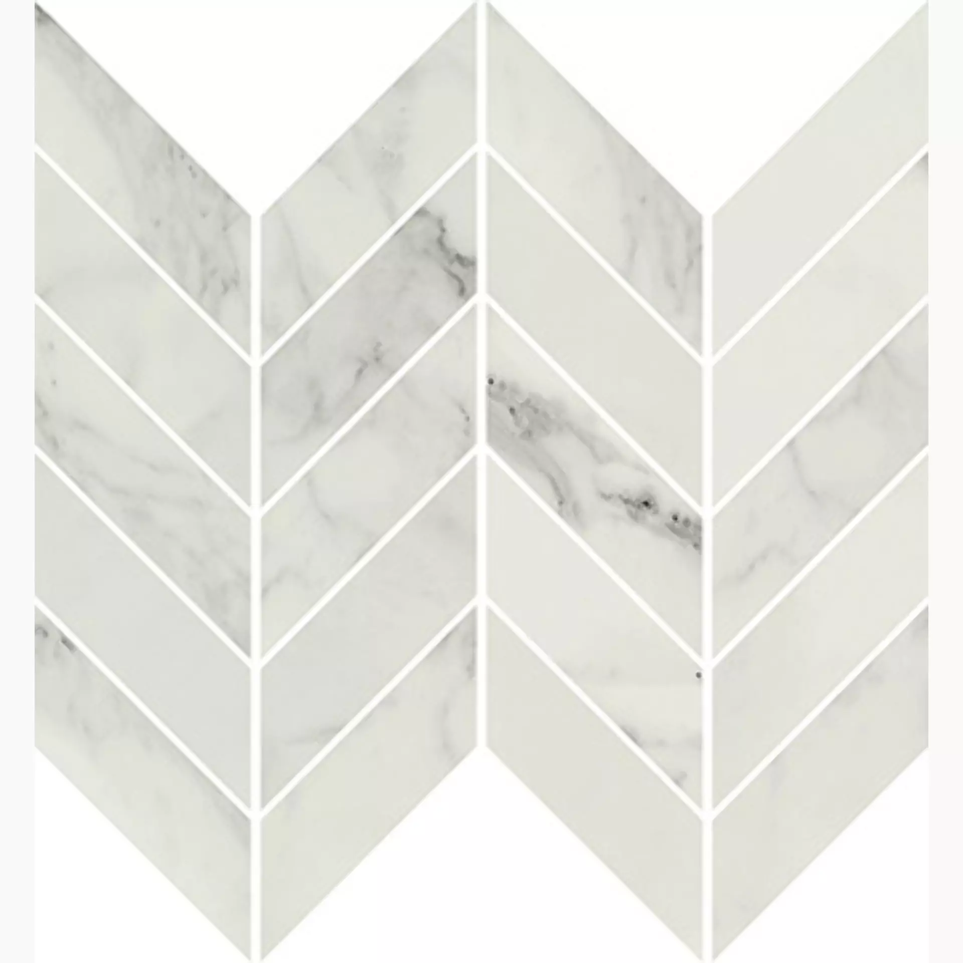 Villeroy & Boch Marble Arch Magic White Polished Decor 2015-MA0P 4,5x10cm 9mm
