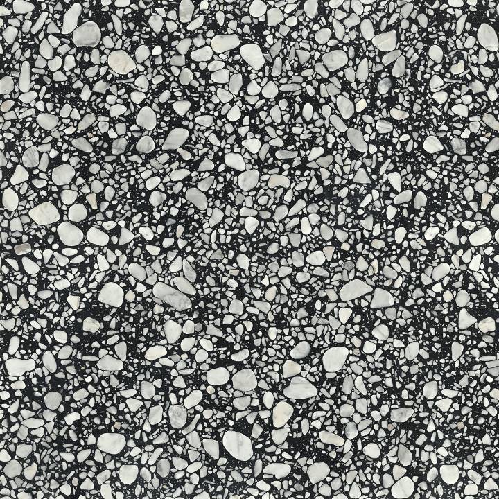 Bodenfliese,Wandfliese Fondovalle Shards Large Black Natural Large Black SHA079 natur 120x120cm rektifiziert 6,5mm
