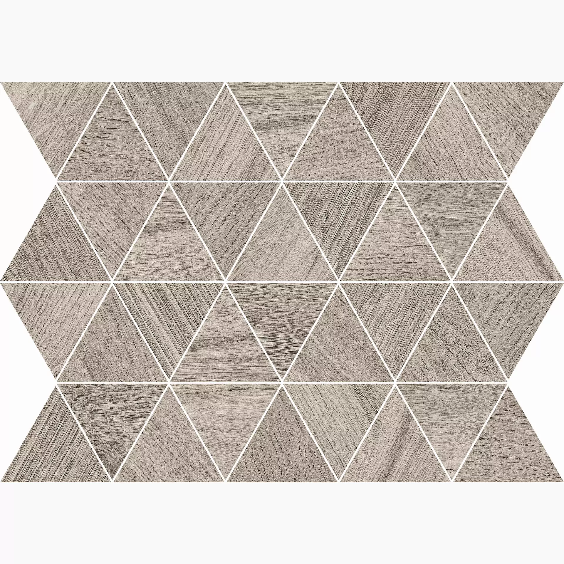 Flaviker Cozy Bark Naturale Mosaic Triangles PF60001282 26x34cm rectified 8,5mm