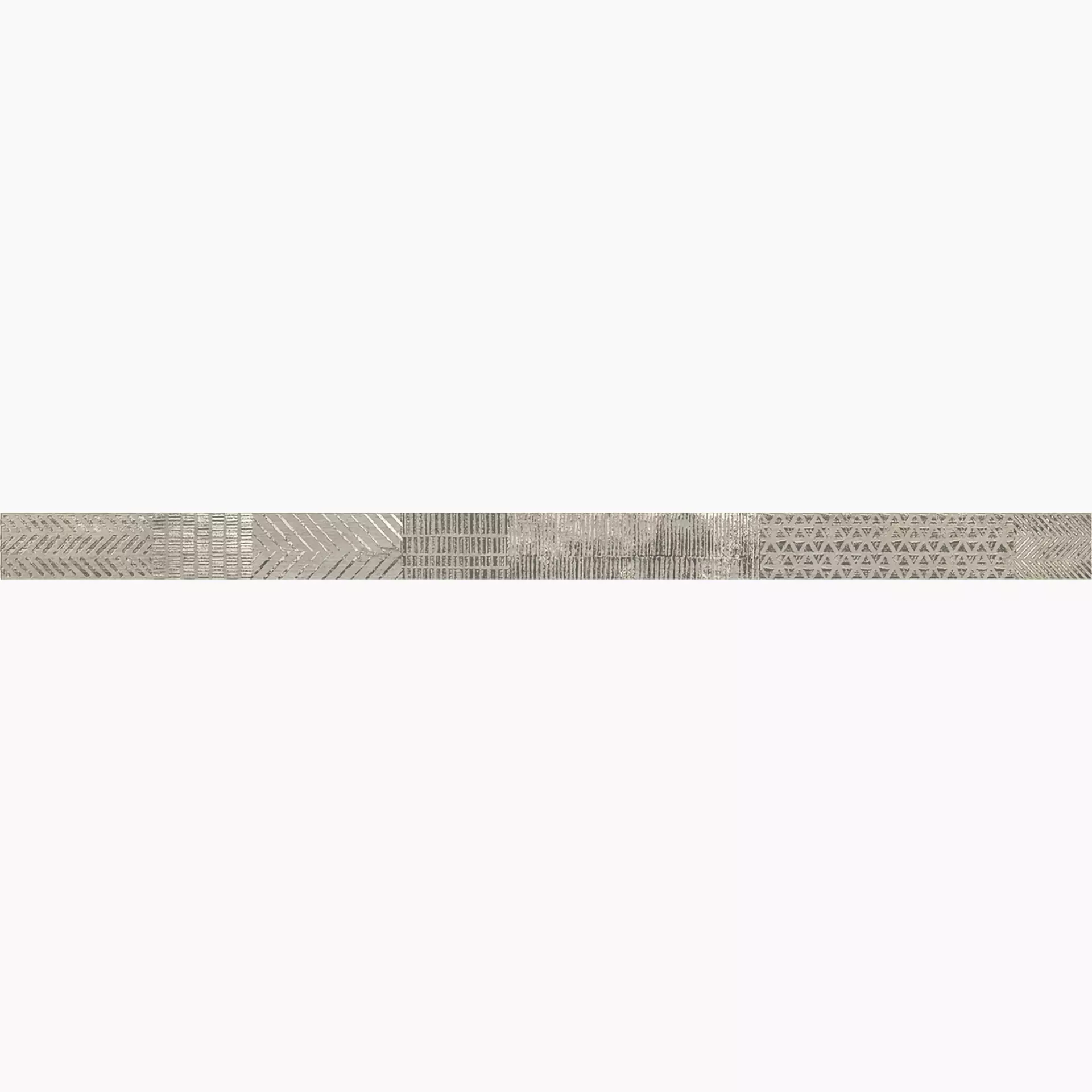 MGM Fabric Ecru Ecru FABECRLISHAND 5,8x90cm Bordüre Handmade rektifiziert 10,2mm