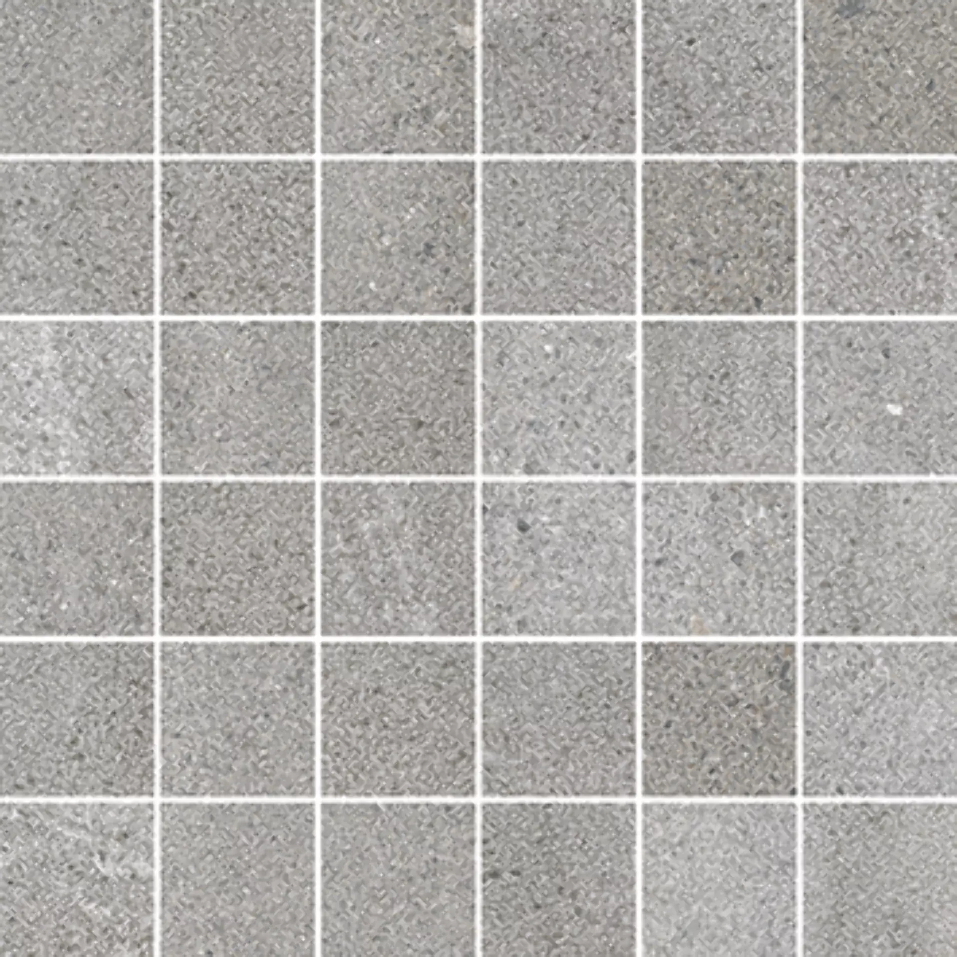 Wandfliese,Bodenfliese Villeroy & Boch Natural Blend Stone Grey Matt Stone Grey 2030-LY60 matt 5x5cm Mosaik (5x5) rektifiziert 10mm