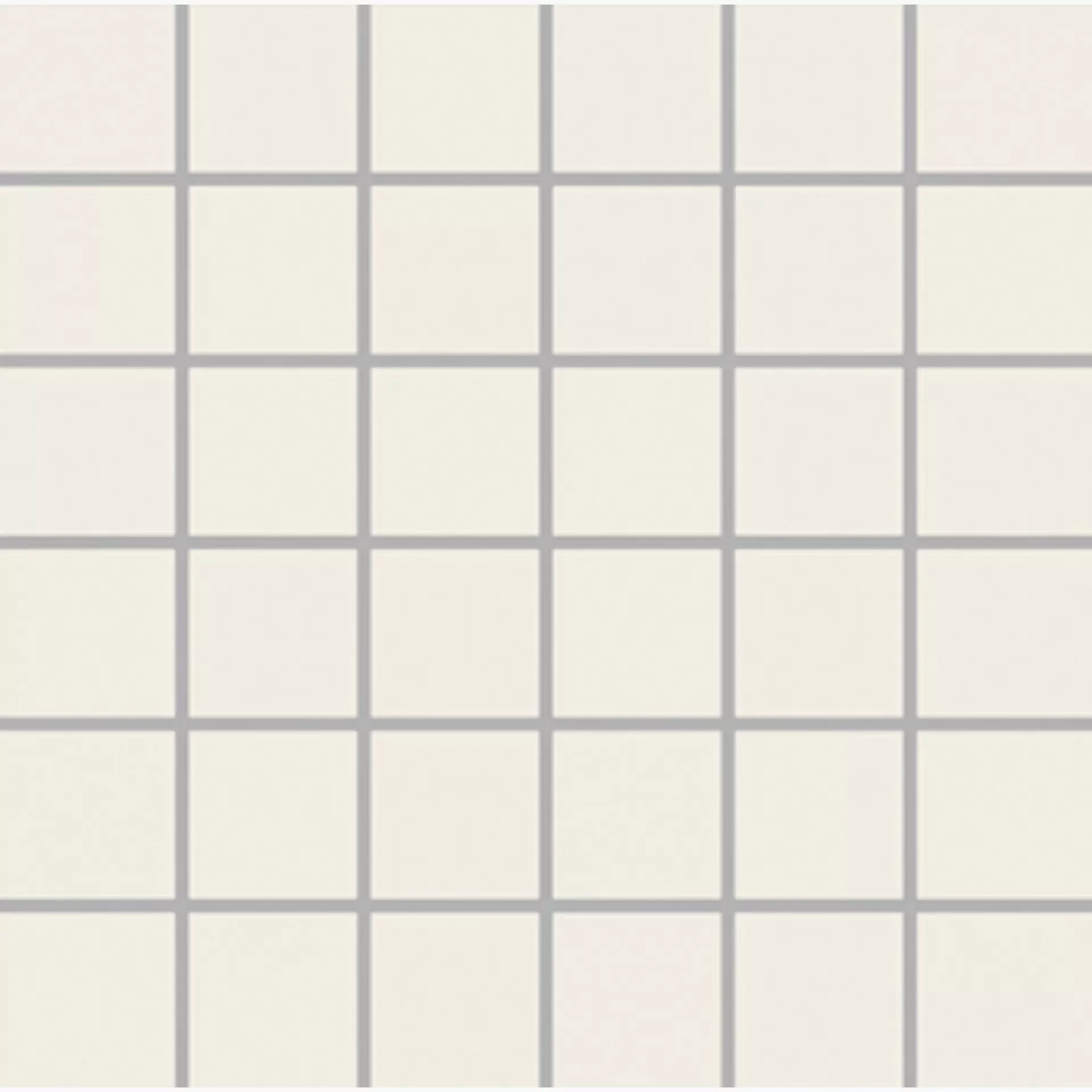 Wandfliese,Bodenfliese Villeroy & Boch Unit One White Matt White 3709-UT01 matt 5x5cm Mosaik (5x5) 6mm