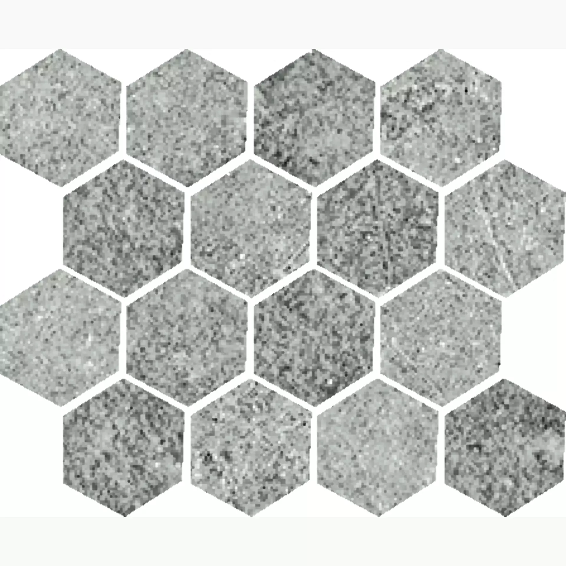 Serenissima Materica Tortora Naturale Mosaic Hexagon 1076738 25x30cm rectified