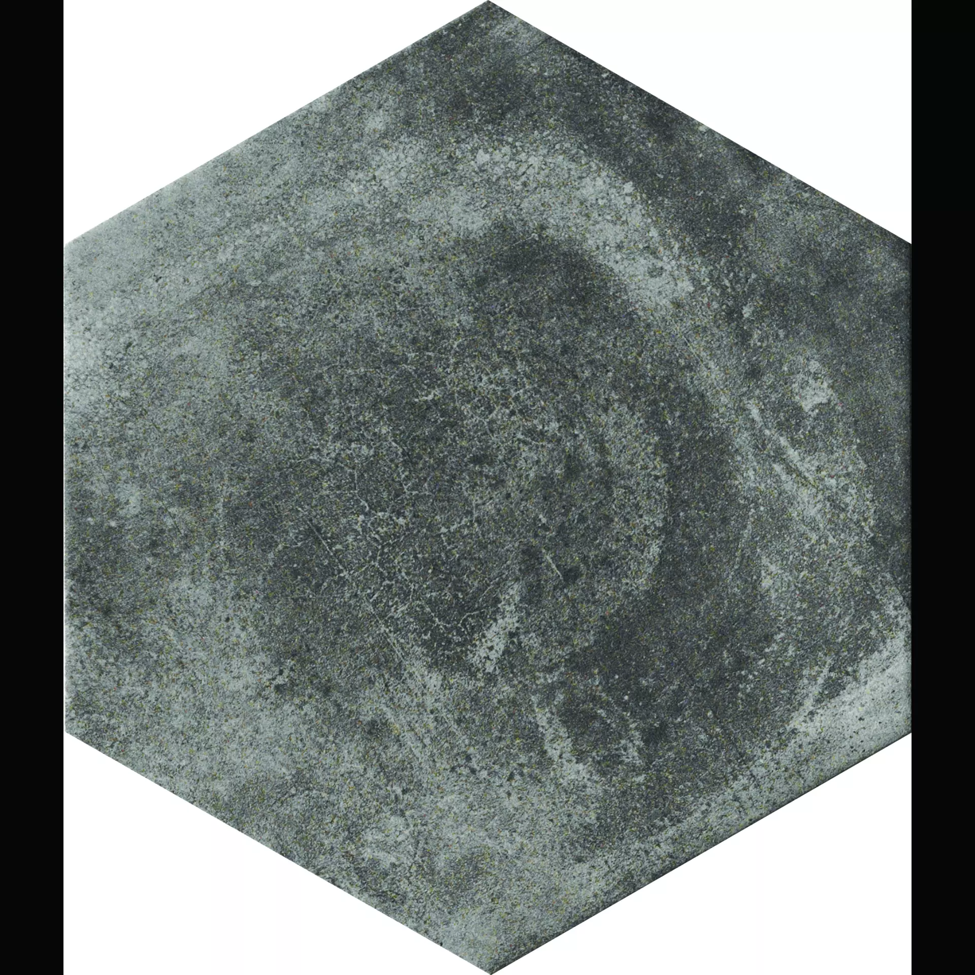 CIR Miami Pitch Black Naturale Hexagon 1063331 24x27,7cm 10mm