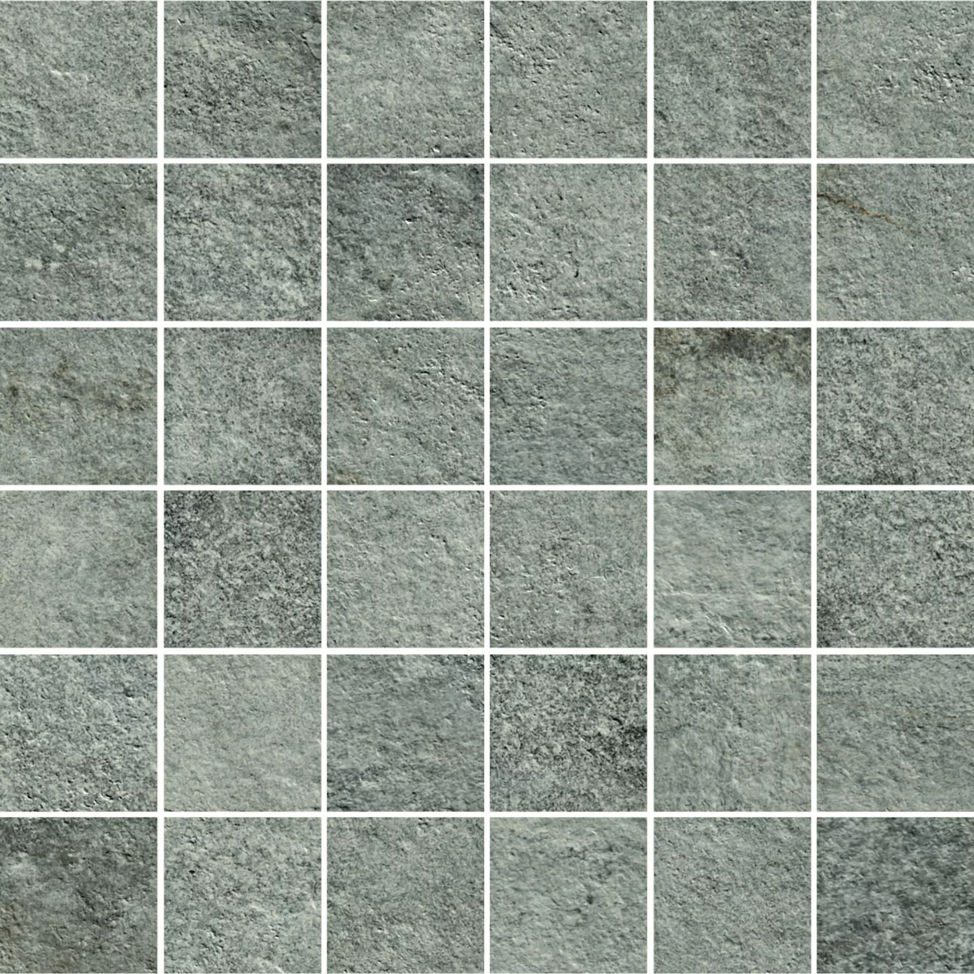 Ragno Stoneway Ardesia Grigio Naturale – Matt Mosaik R5VU 30x30cm 9,5mm