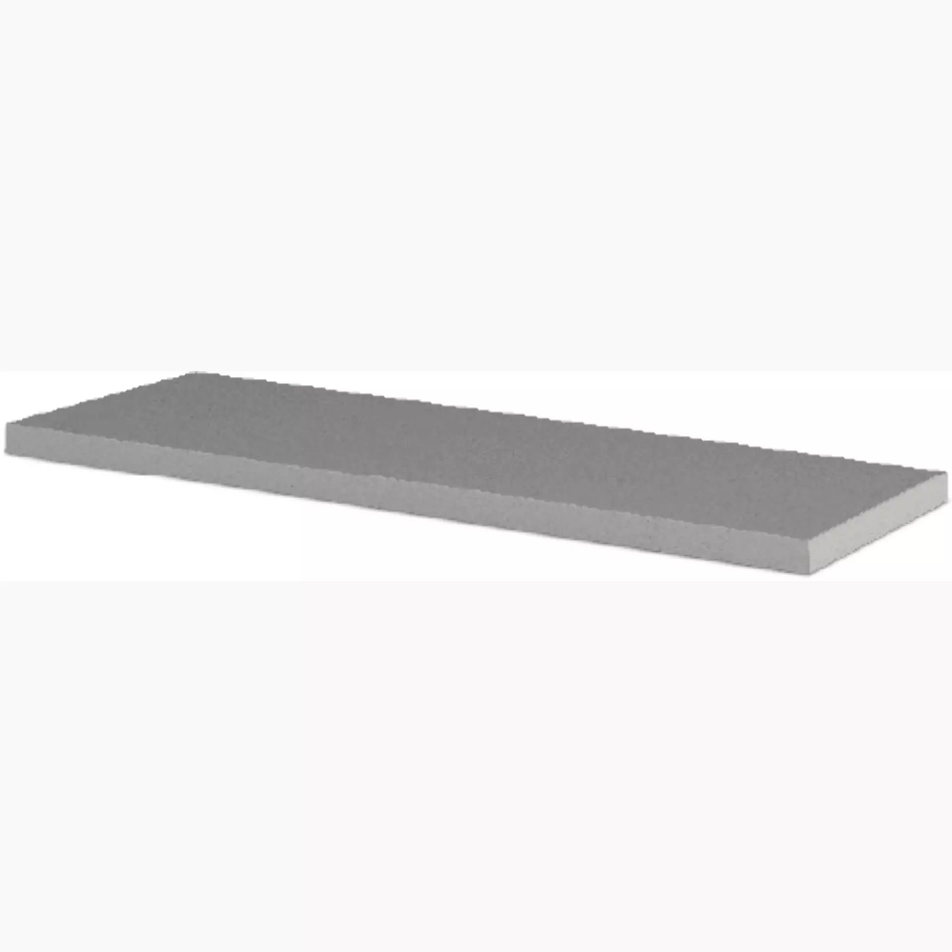 Sichenia Amboise Grigio Soft Grip Stair plate Corner Plate Costa Retta Right 0192853 33x120cm rectified 10mm