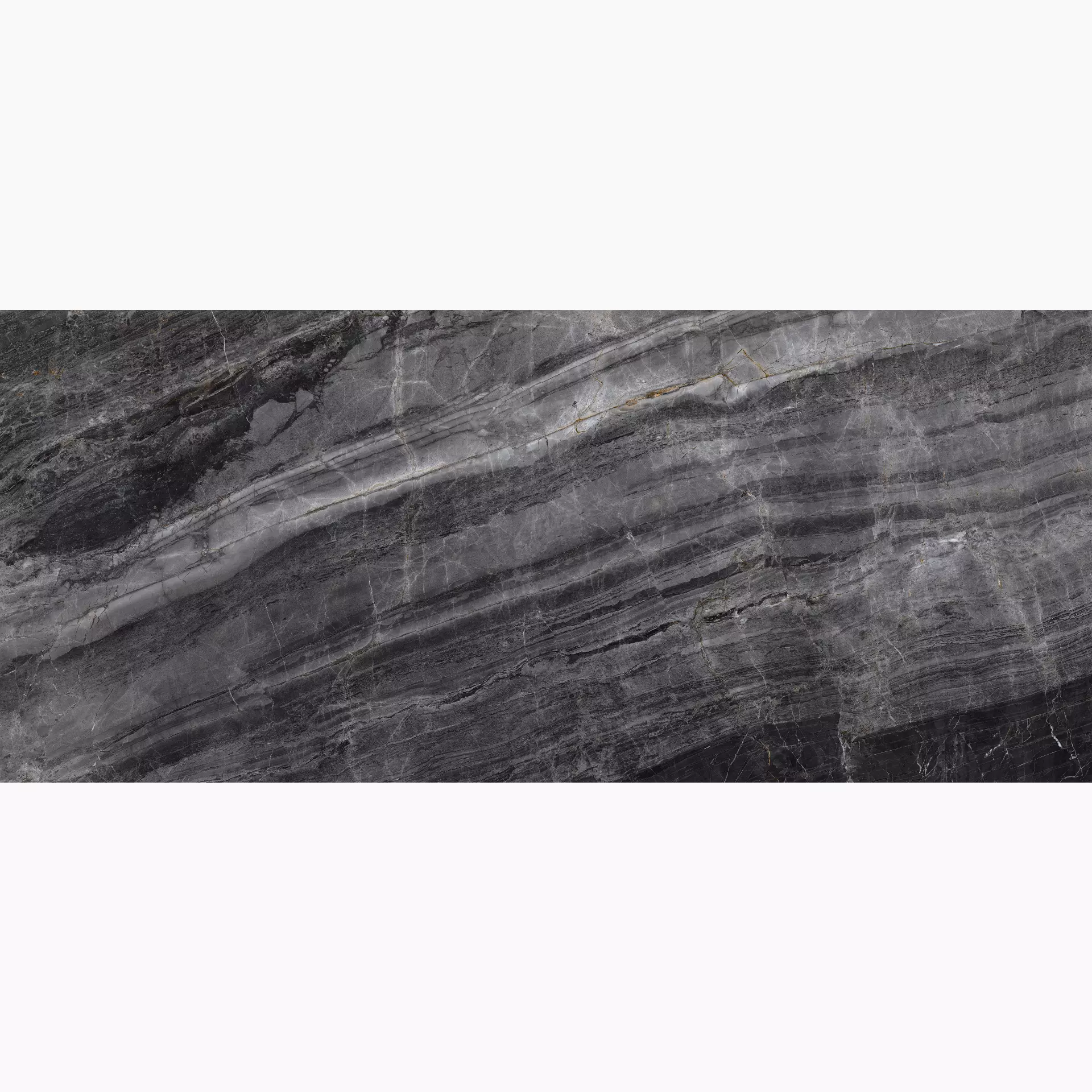 Supergres Purity Of Marble Brecce Breccia Nera Lux PBN8 120x278cm rectified 6mm