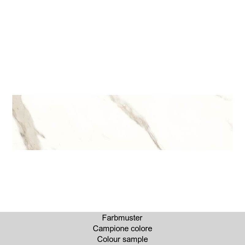 Panaria Trilogy Calacatta White Antibacterial - Soft PGZTYM0 7,5x30cm rectified 9,5mm
