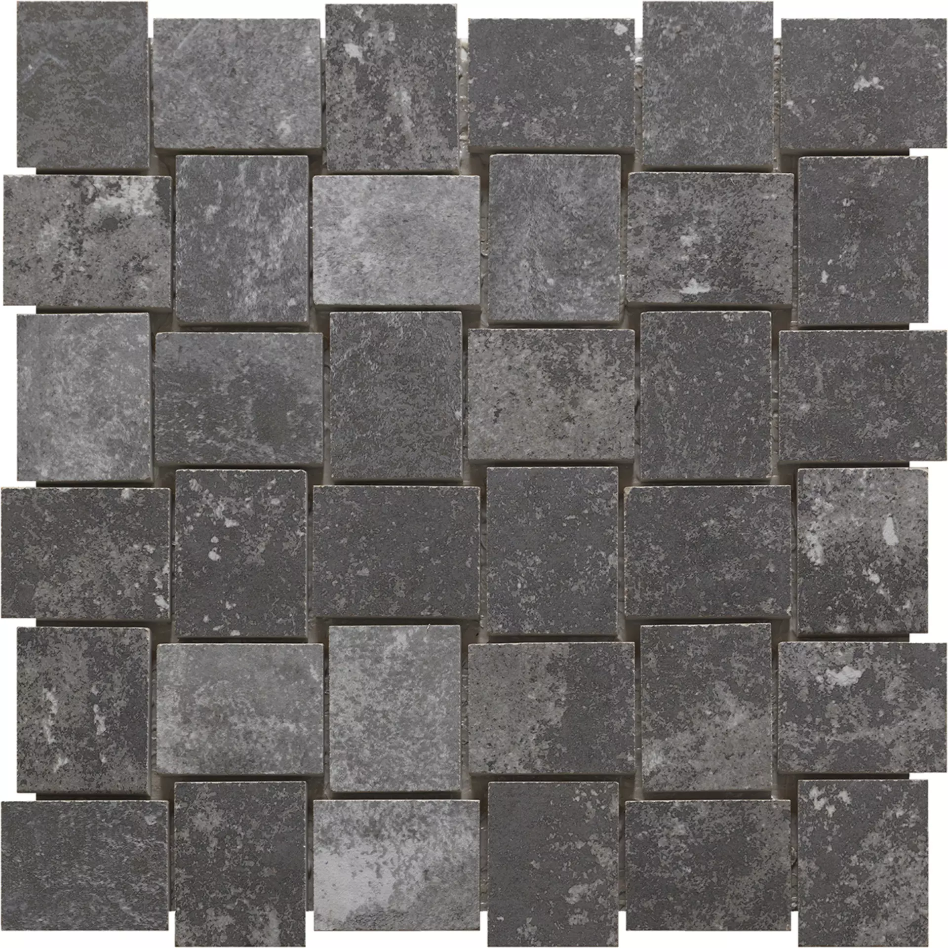 Rondine London Charcoal Naturale Mosaik J86027 30x30cm 9,5mm