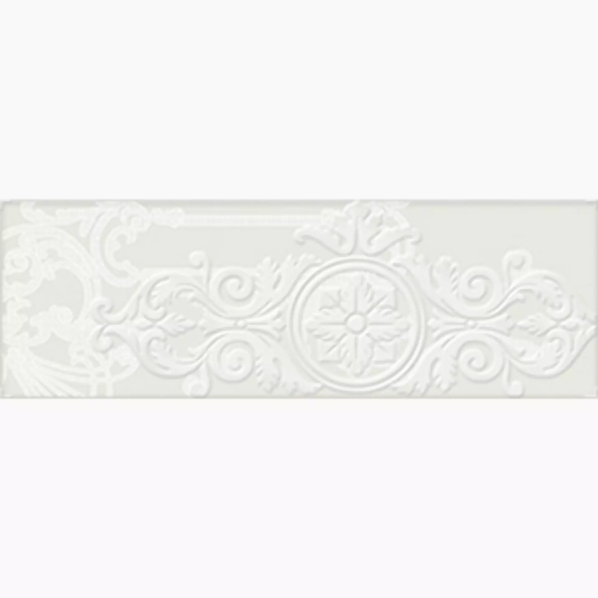 Iris Maiolica Latte Glossy Decor 754939 10x30cm 7,5mm