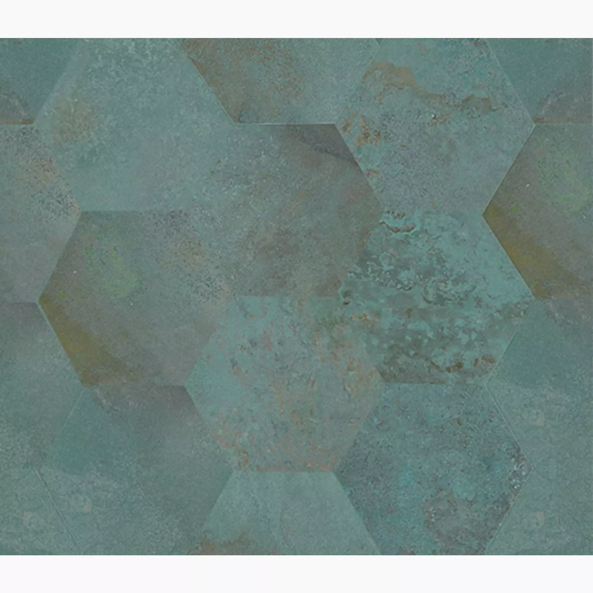 Caesar Alchemy Trace Mint Naturale – Matt 3D Hexagons AFXC 28x34cm rektifiziert 9mm