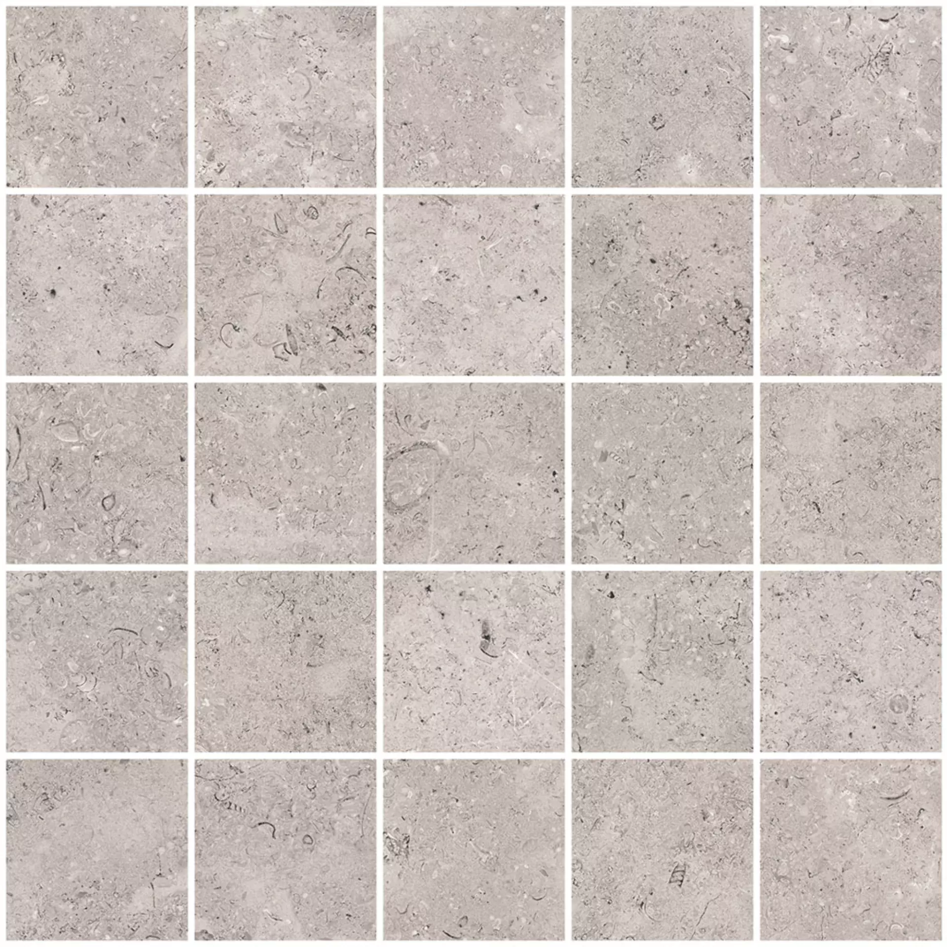 Sant Agostino Unionstone 2 Cedre Grey Natural Mosaic CSAMCEGR30 30x30cm rectified 10mm