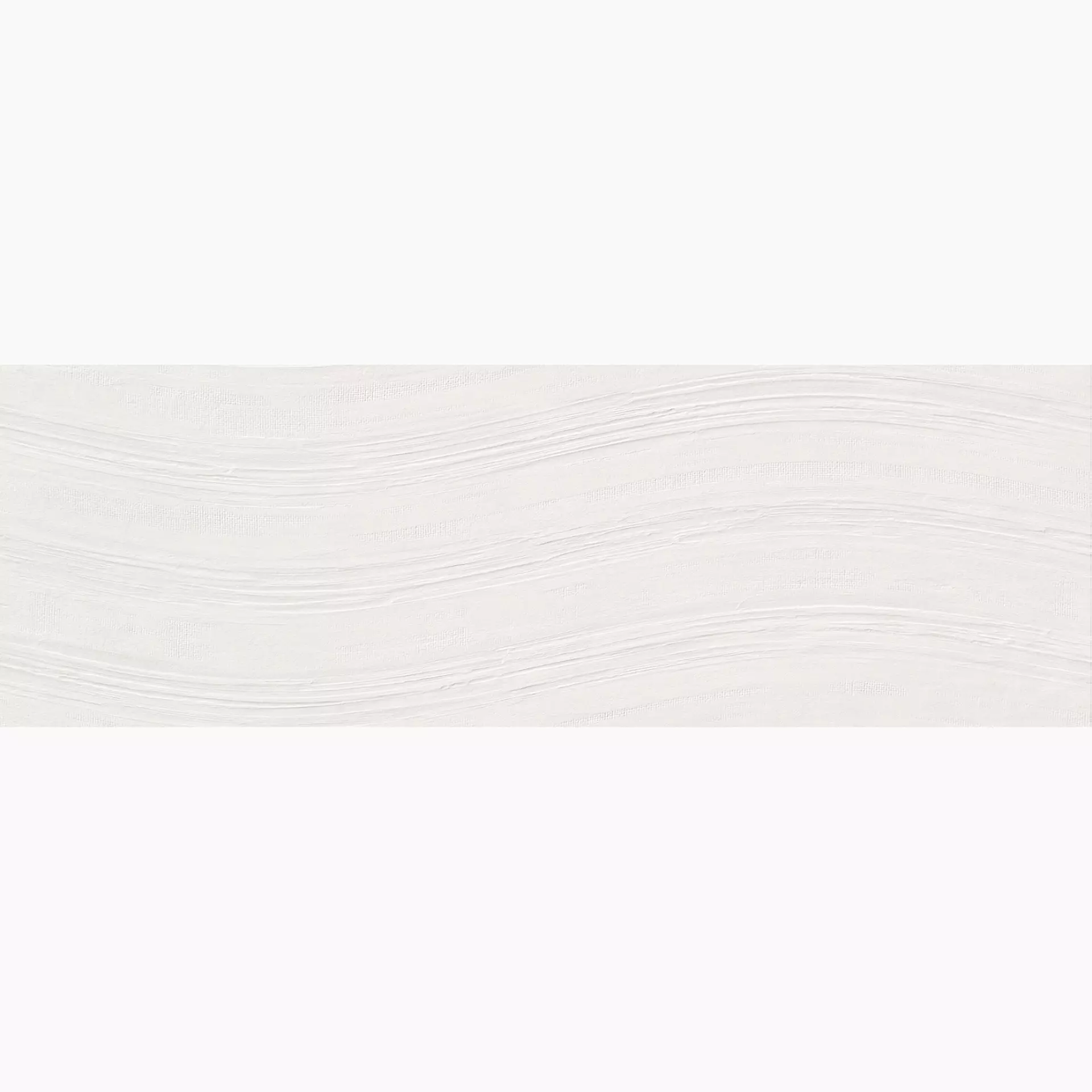 MGM Fabric White White FABWAVEWHITE 30x90cm rektifiziert 10,2mm